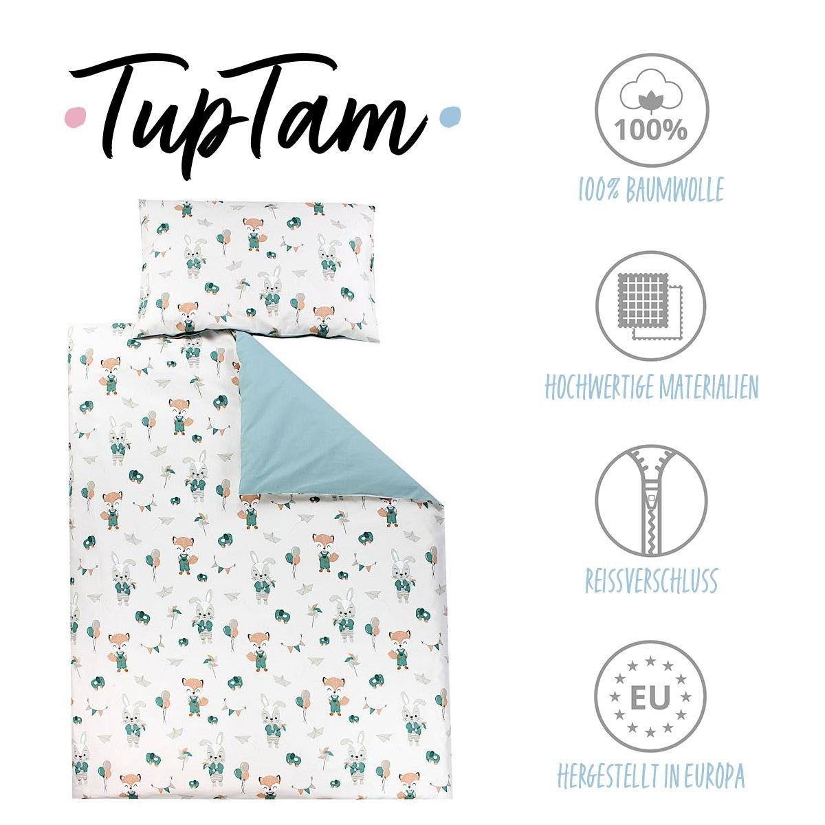 TupTam Babybettwäsche Kinder Bettwäsche Set Babybettwäsche günstig online kaufen