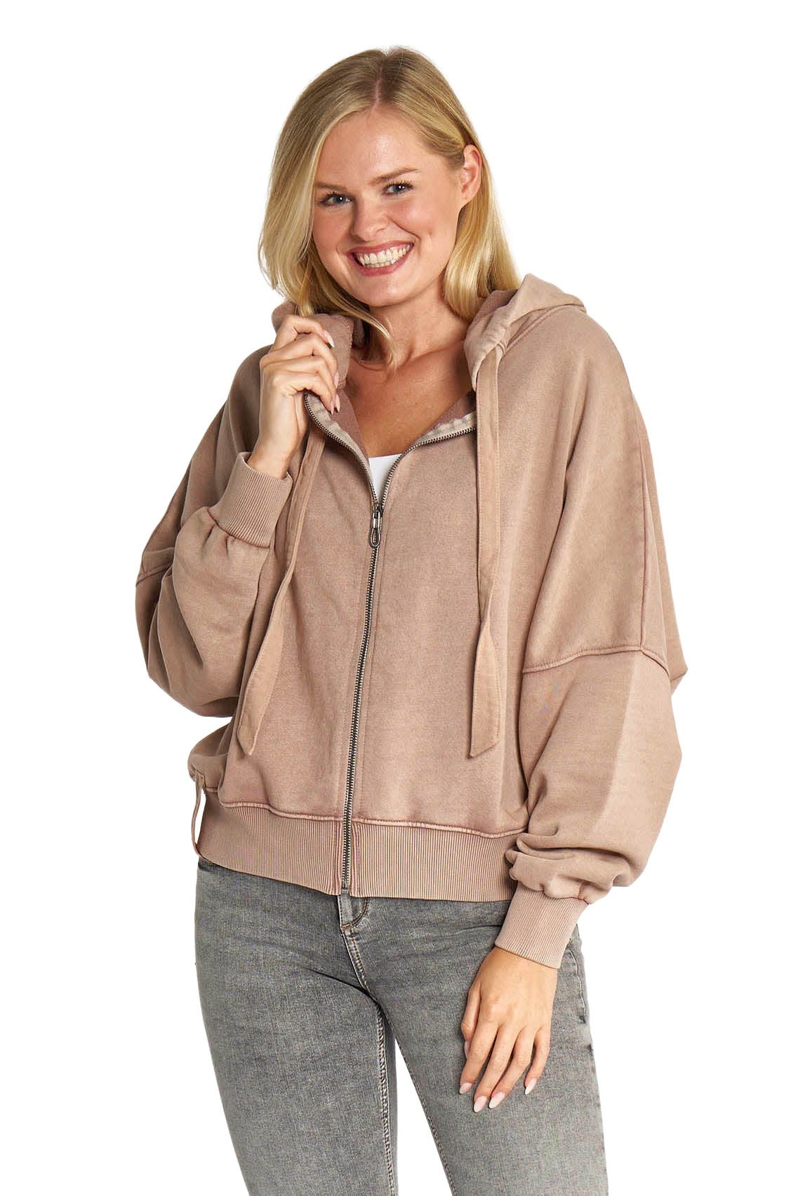 Zhrill Sweatshirt ZHODA ZIP (0-tlg) günstig online kaufen