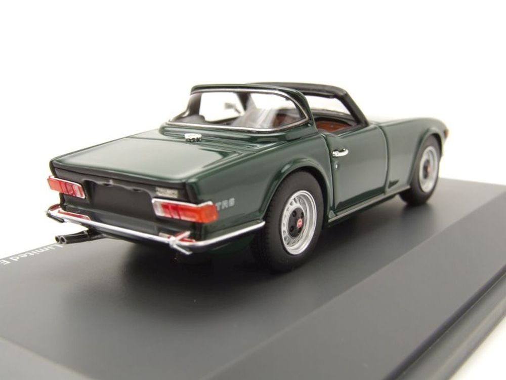 Schuco Modellauto Triumph TR6 offenes Surrey Top 1968 british racing green, Maßstab 1:43