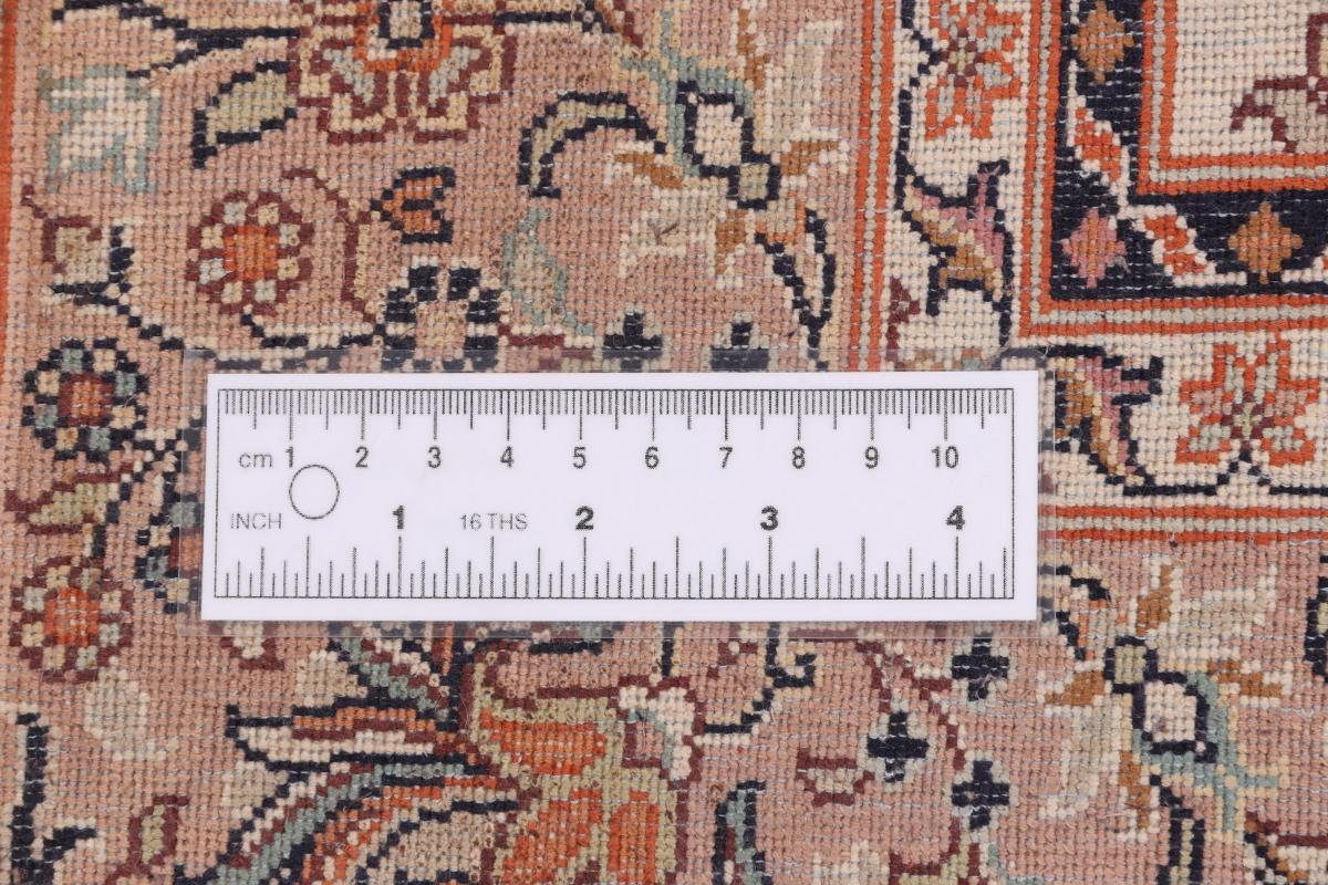 Höhe: rechteckig, Nain Seidenteppich Seide 124x191 Handgeknüpfter Orientteppich, Trading, 4 Kaschmir mm