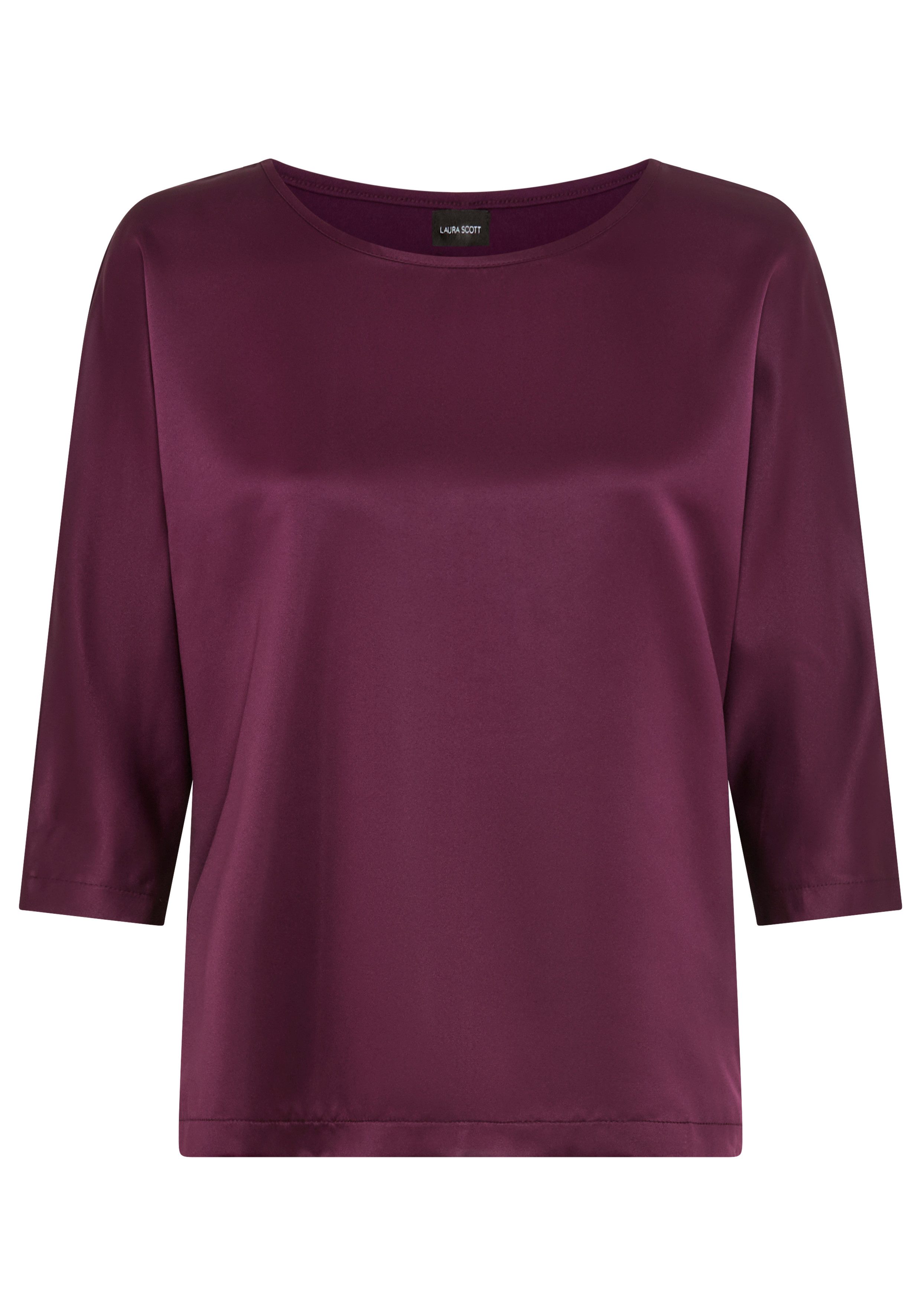 Satinbluse