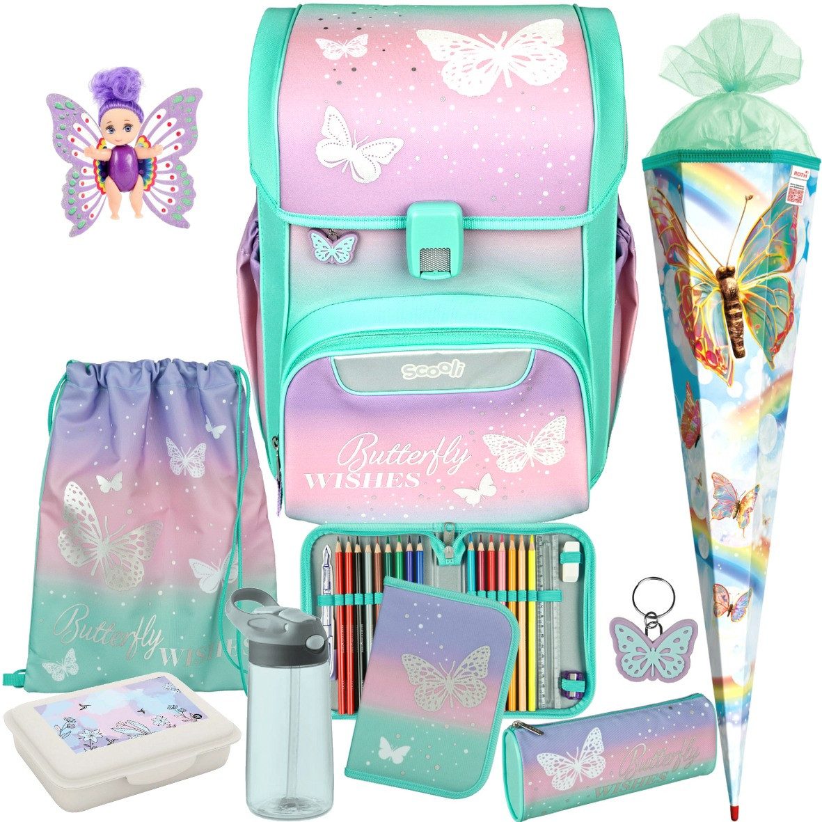 Scooli Schulranzen 1.Klasse Mädchen EasyStart in unterschiedlichen Sets