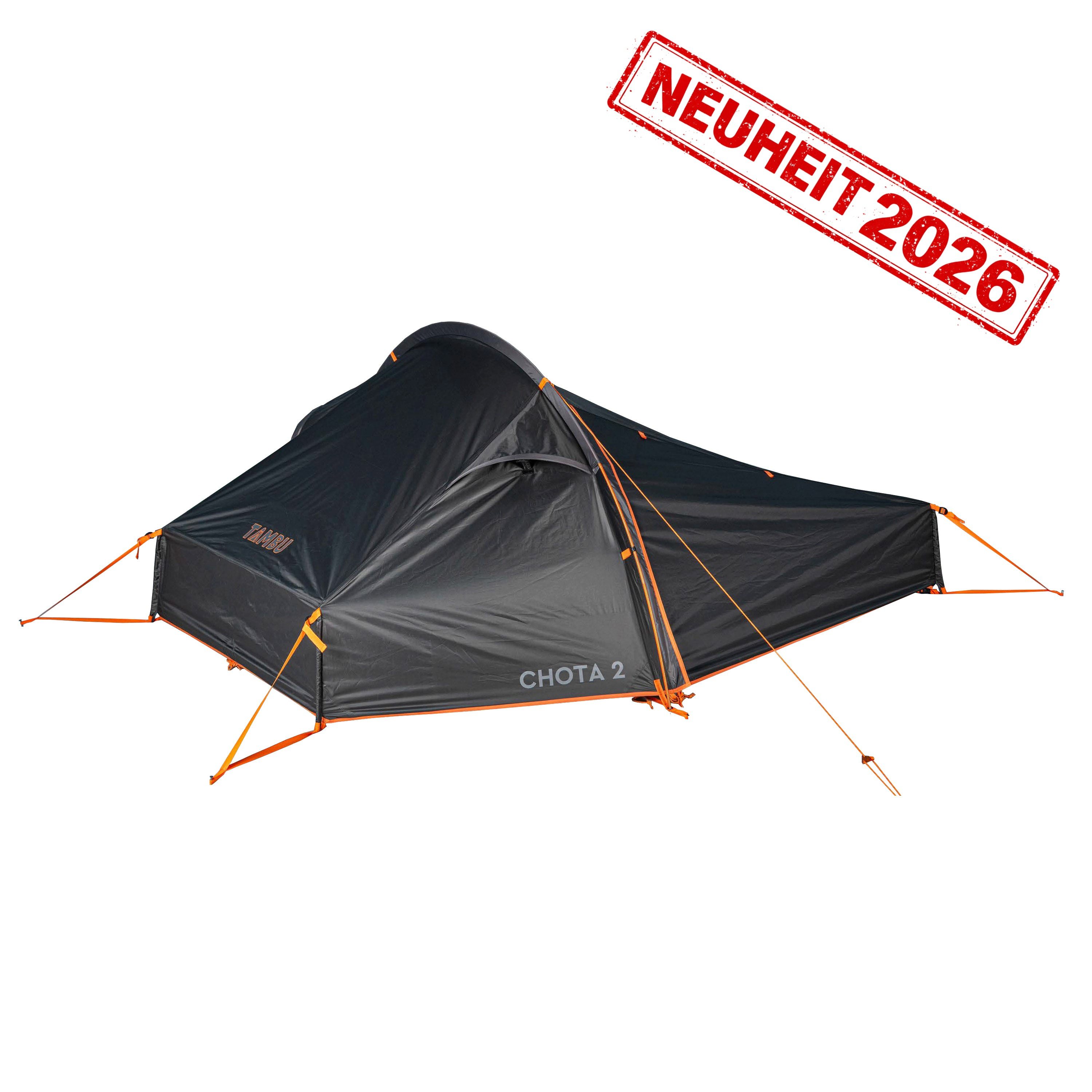 Tambu Einbogenzelt CHOTA 2, 2 Personen-Trekkingzelt, Personen: 2