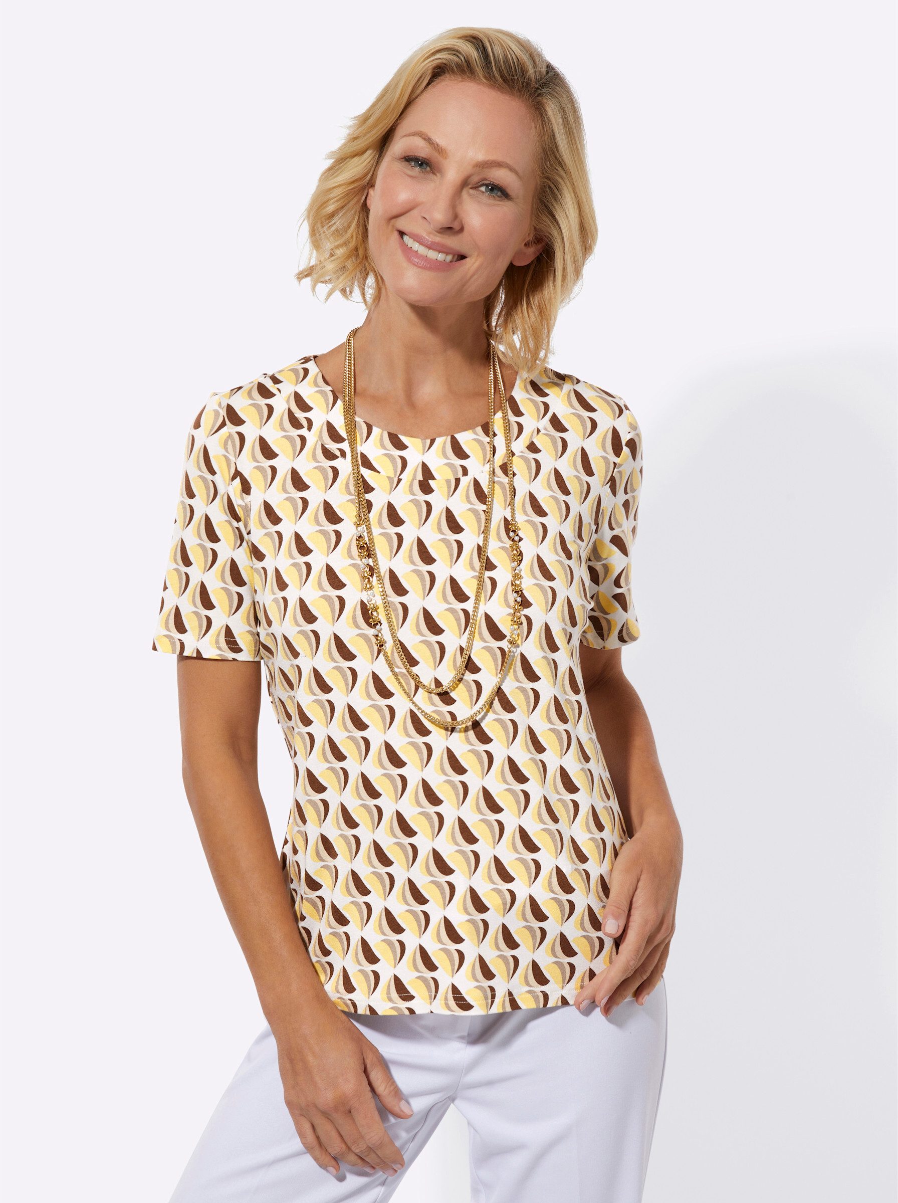 Witt T-Shirt Rundhals-Shirt Kurzarm