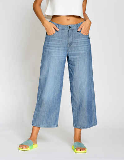 GANG Weite Jeans besonders weiche Denim Qualität