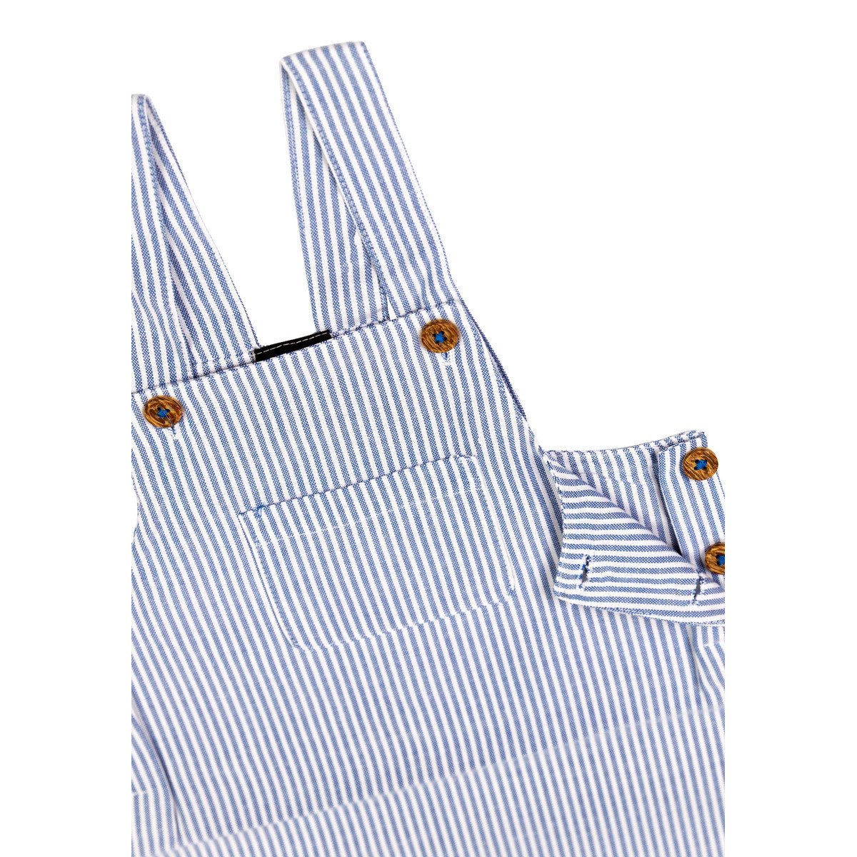 Villervalla Latzhose Streifen Unisex Kinder (1-tlg) Babyhose, Latzhose, Trägerhose, Strampler, Overall