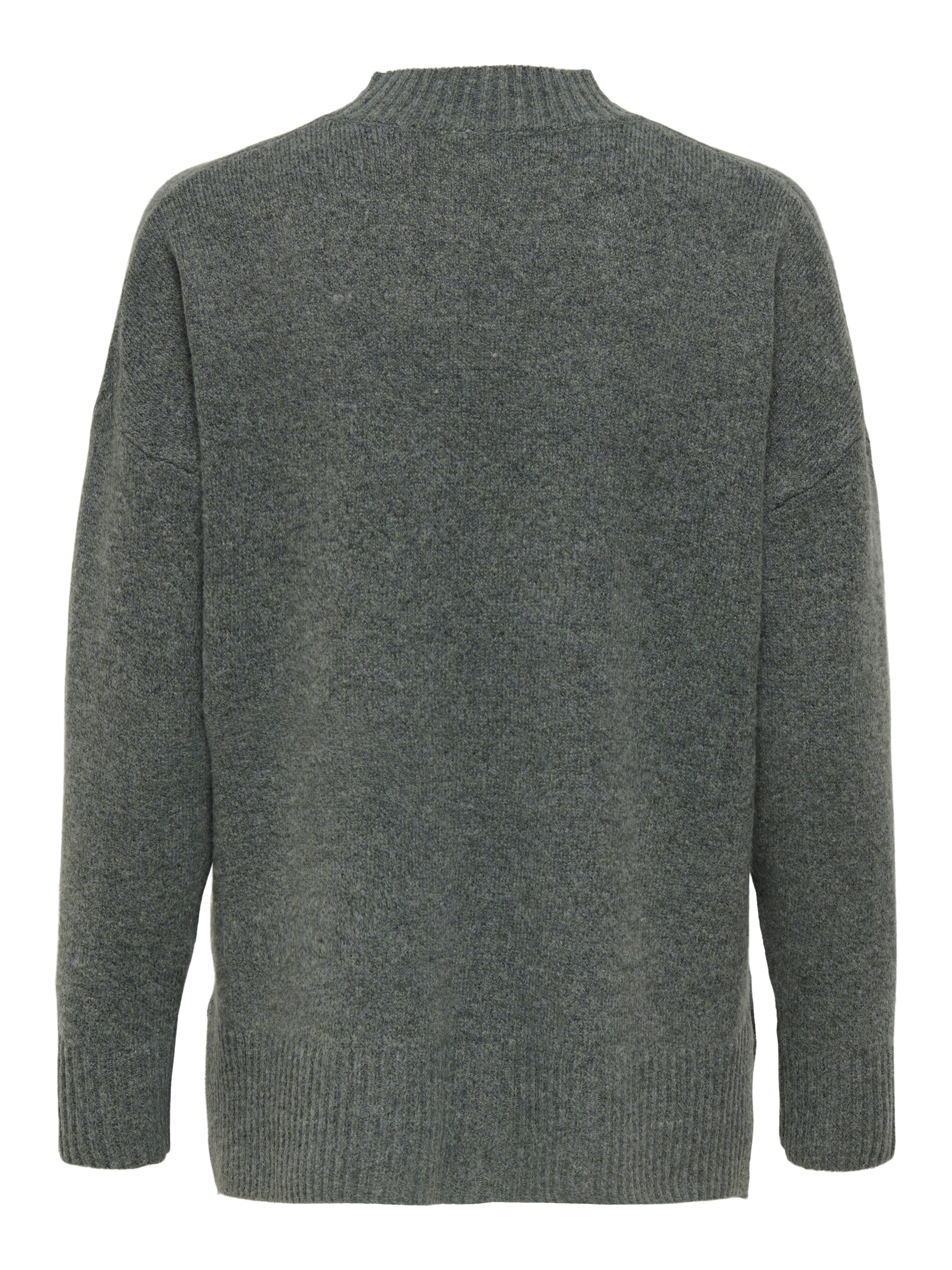 ONLY Strickpullover ONLHAZEL LS HIGHNECK OVERS PULL KNT NOOS