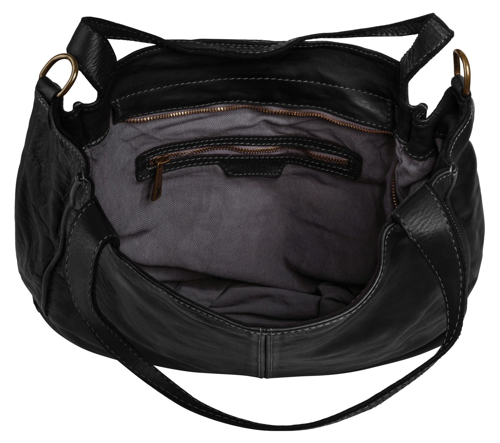 Samantha Look Shopper (1-tlg), echt Leder, Made in Italy