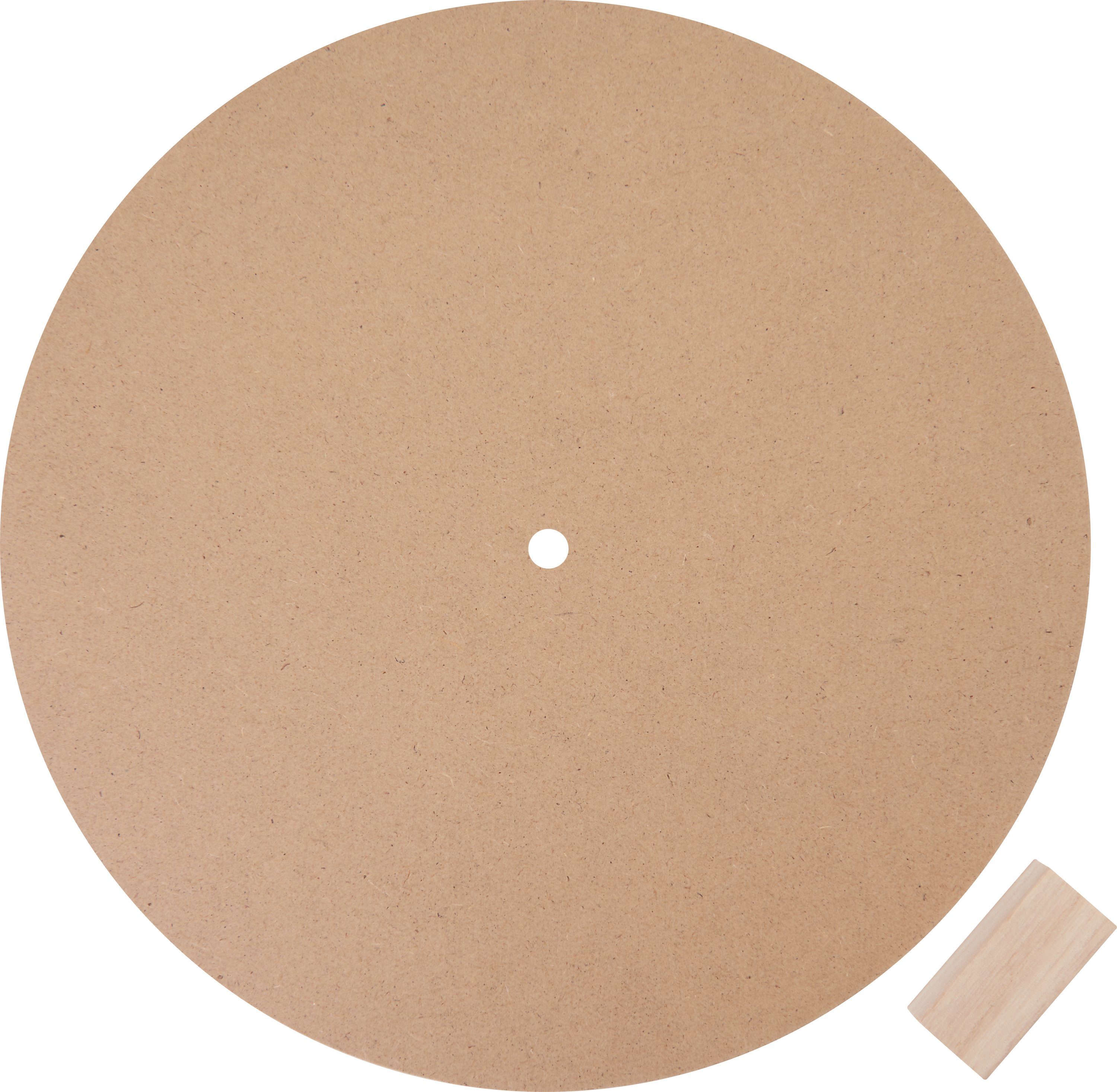 Rayher Dekoobjekt Wanduhr, Ø 30 cm