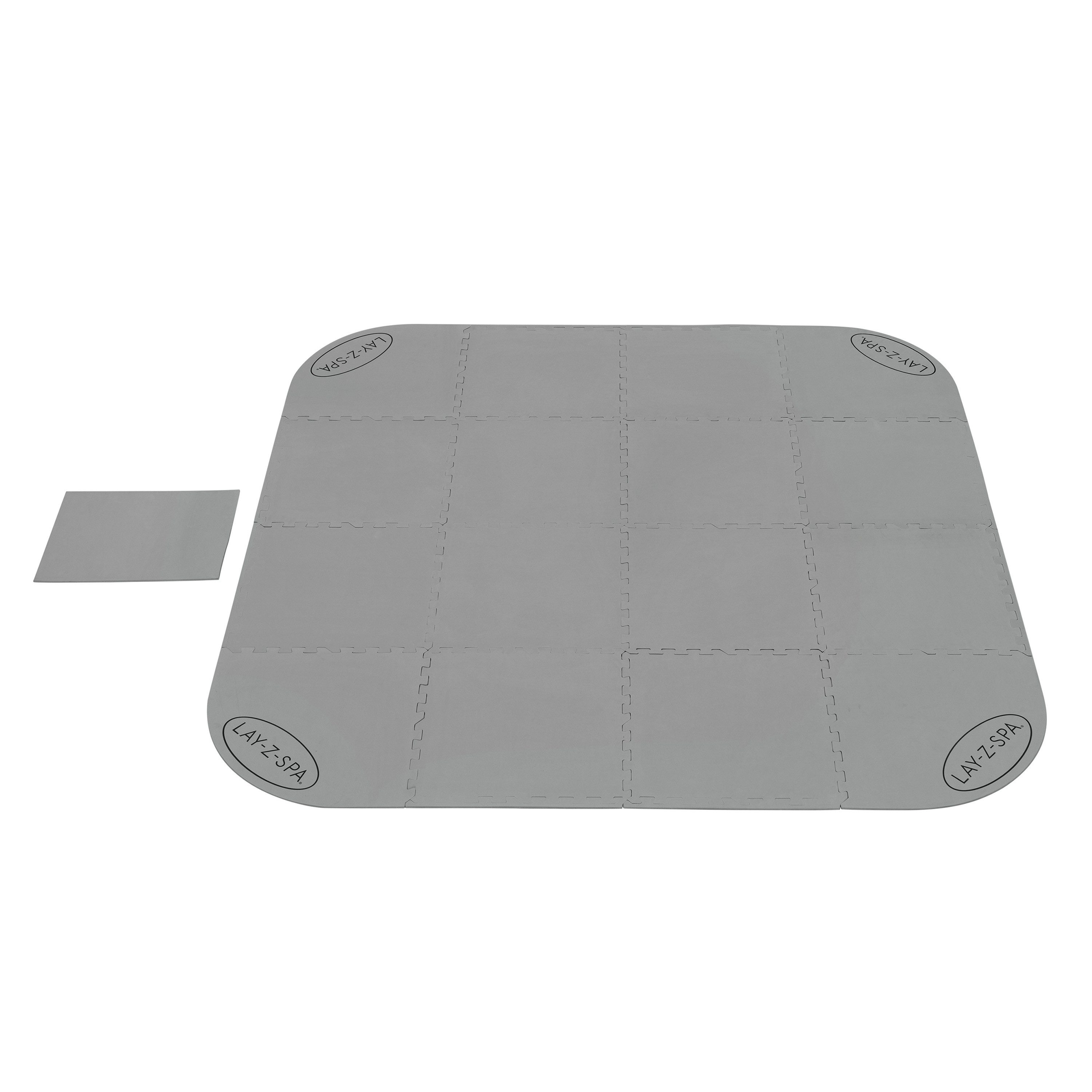 Bestway Pool-Bodenschutzfliese LAY-Z-SPA® Xtras, Set, Für alle LAY-Z-SPA® -Modelle geeignet, 196 x 196 cm