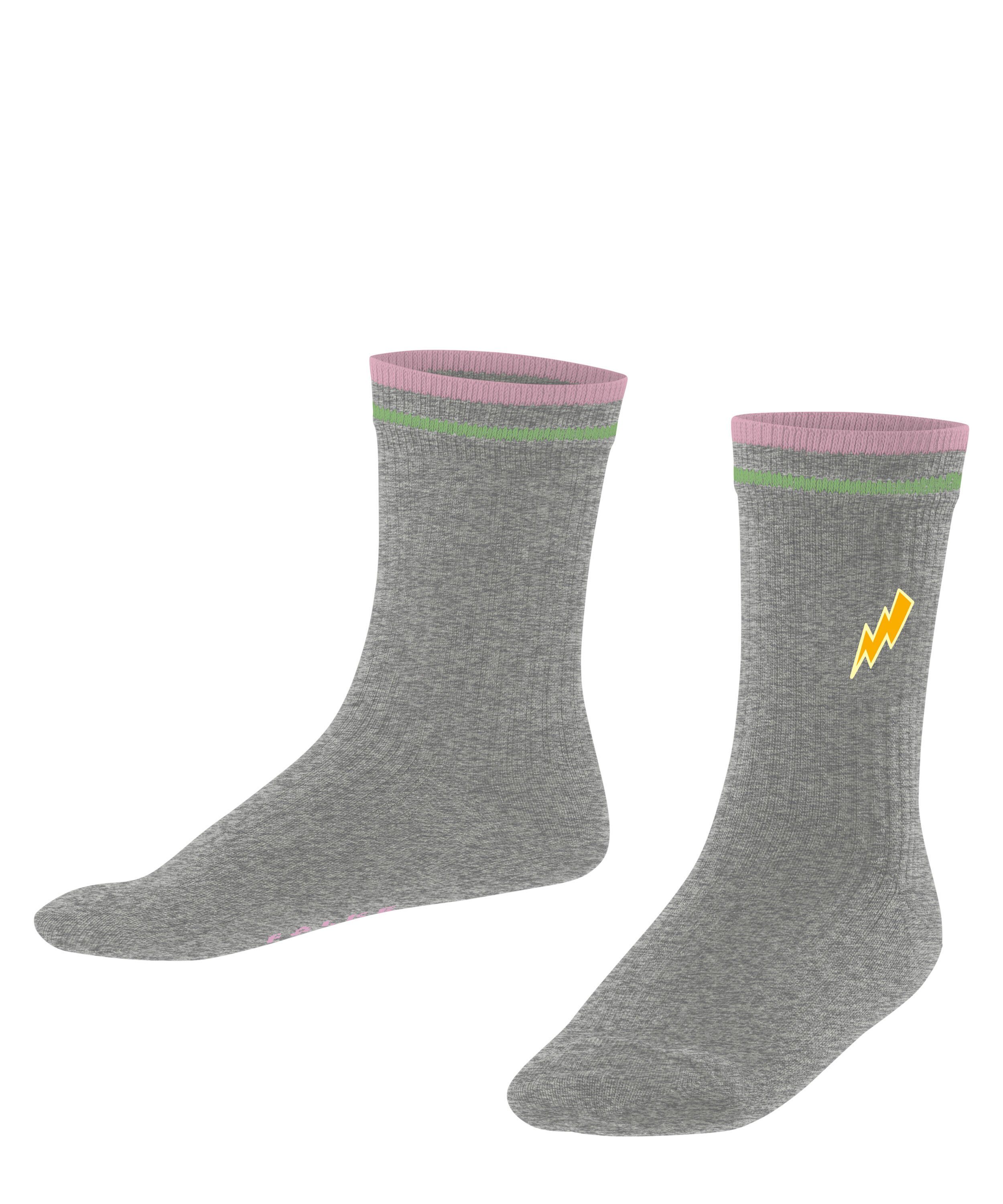 FALKE Socken Safe to School Reflective (1-Paar) light grey (3400)