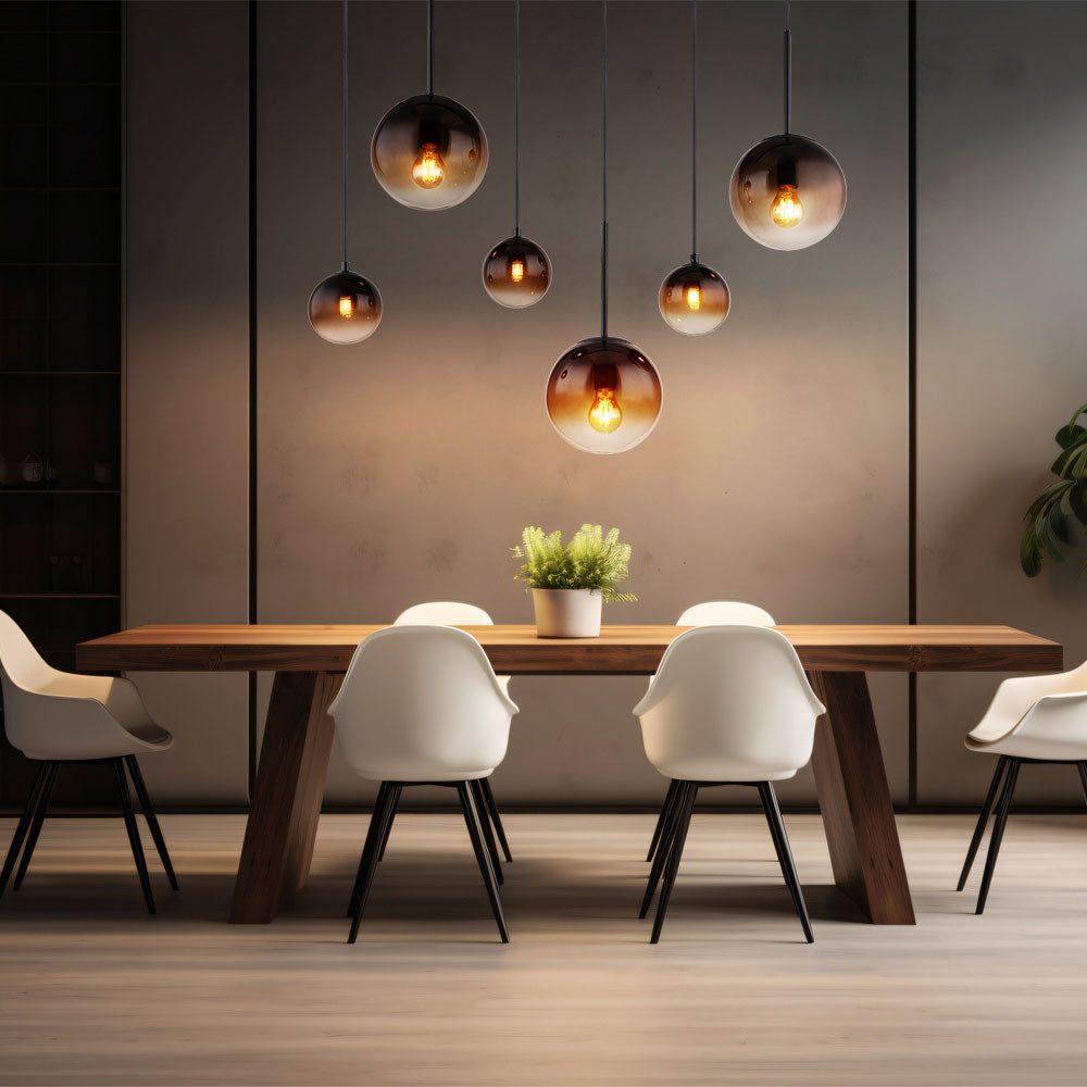 GLOBO LIGHTING Hängeleuchte, Leuchtmittel nicht inklusive, Pendellampe Wohn günstig online kaufen