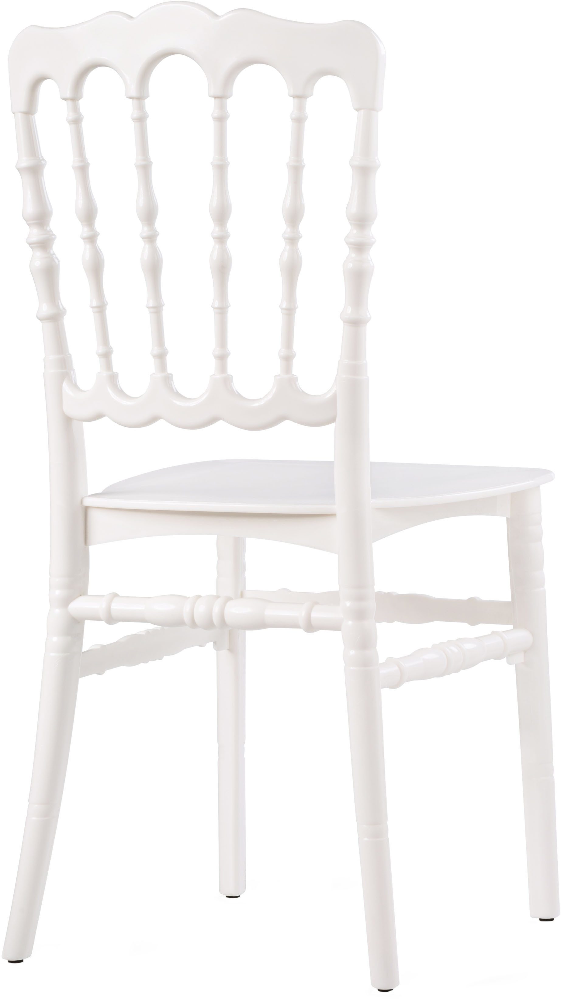 Essentials Stapelstuhl Napoleon (1 St), weiß