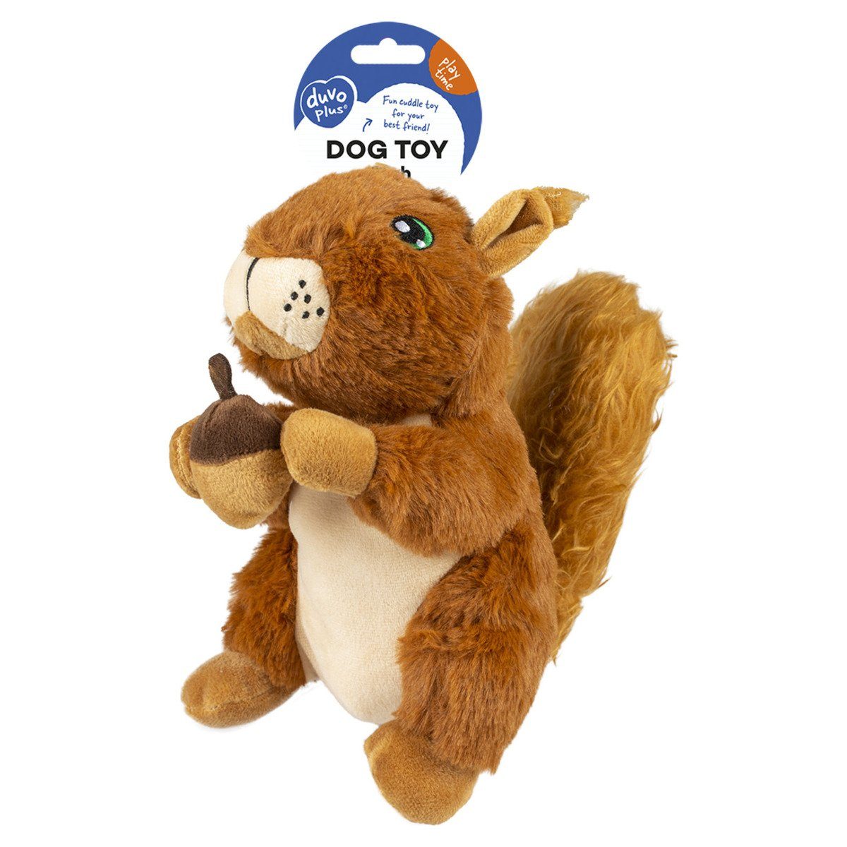 DUVO+ Tierkuscheltier Hundespielzeug Plüsch Eichhörnchen cuddle günstig online kaufen