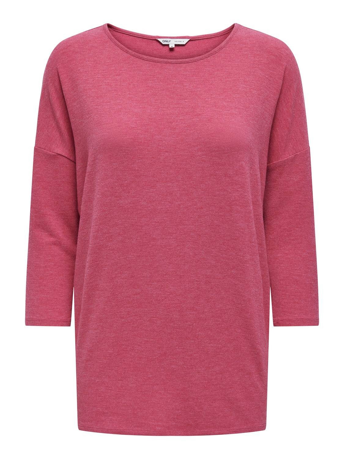 ONLY 3/4-Arm-Shirt ONLGLAMOUR 3/4 TOP JRS NOOS in lässiger Oversize-Form günstig online kaufen