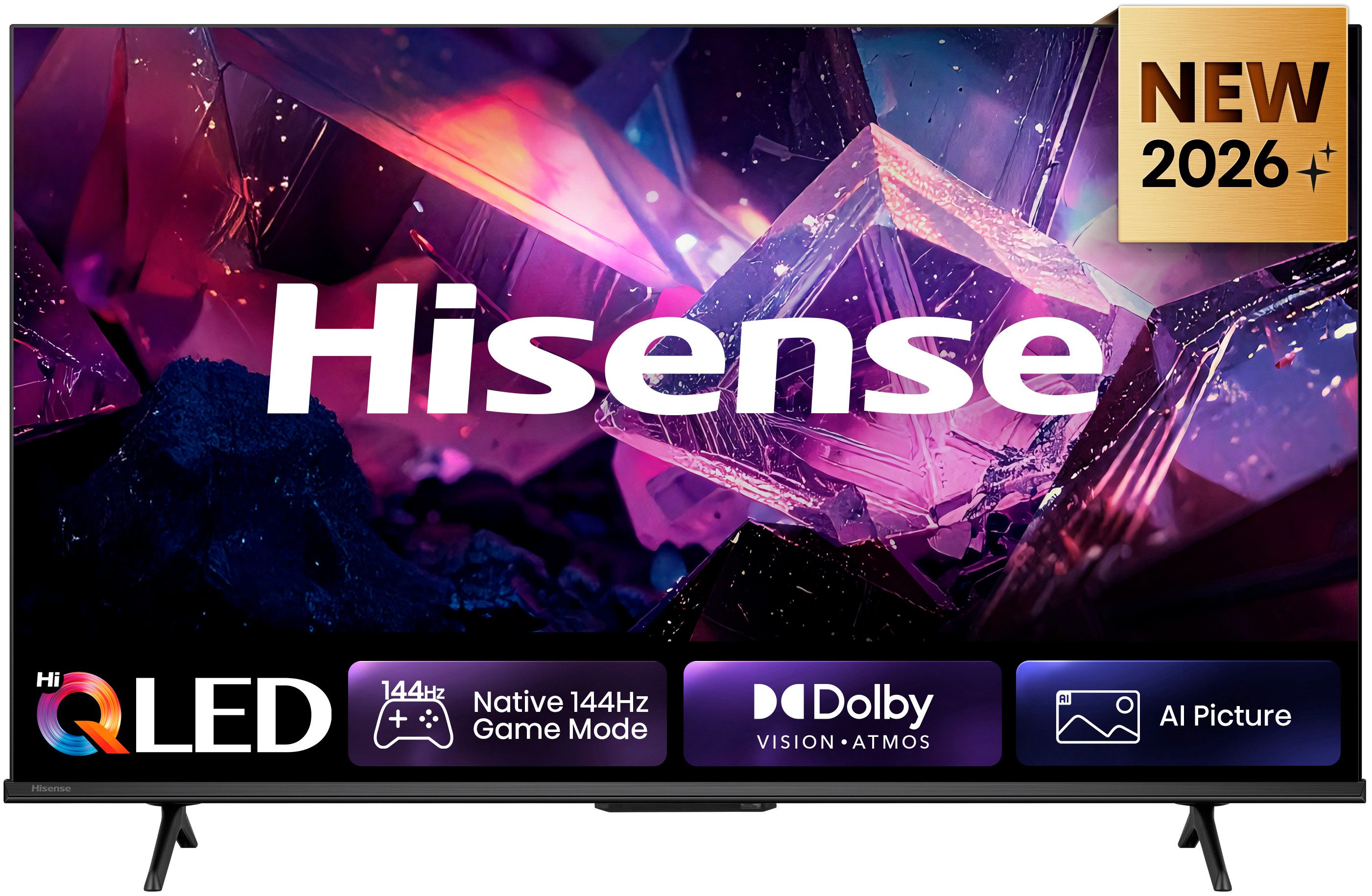 Hisense 43E7S PRO QLED-Fernseher (108 cm/43 Zoll, 4K Ultra HD, Smart-TV)