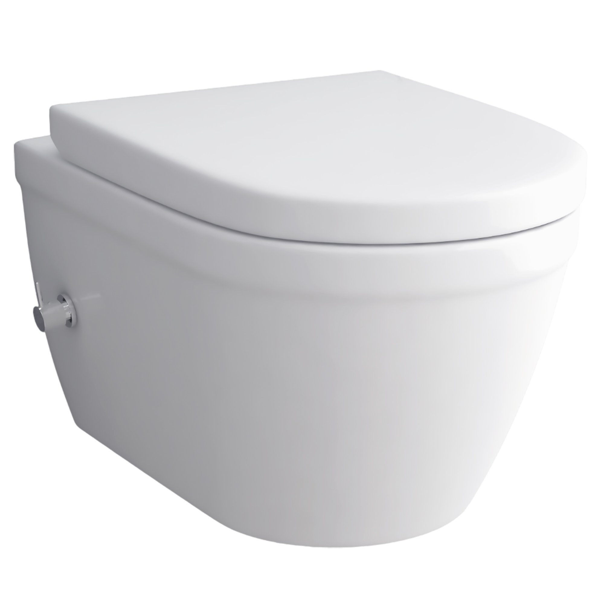 Alpenberger Dusch-WC Toilette mit WC Deckel günstig online kaufen