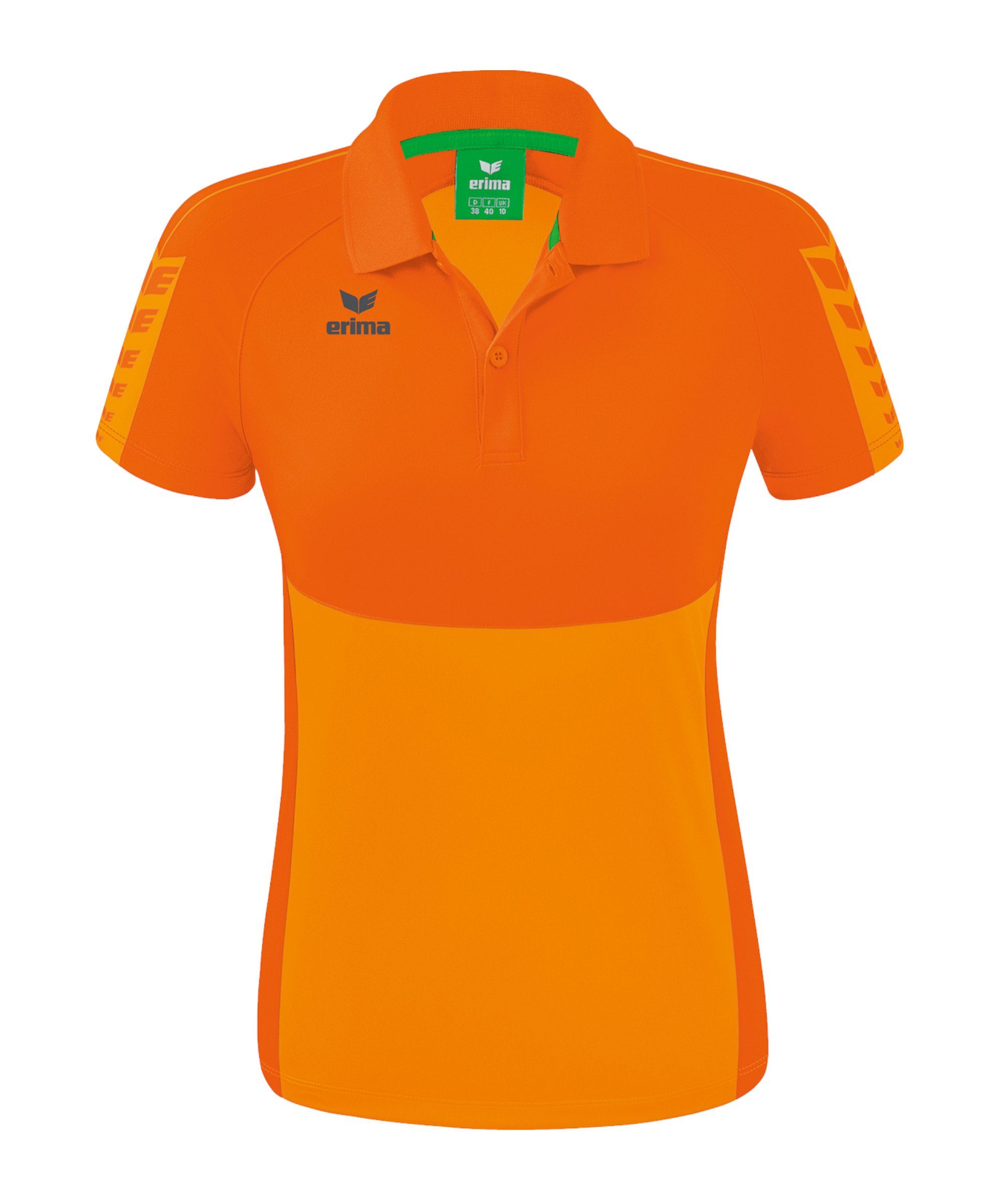 default Erima Wings Poloshirt orangeorange Poloshirt Damen Six