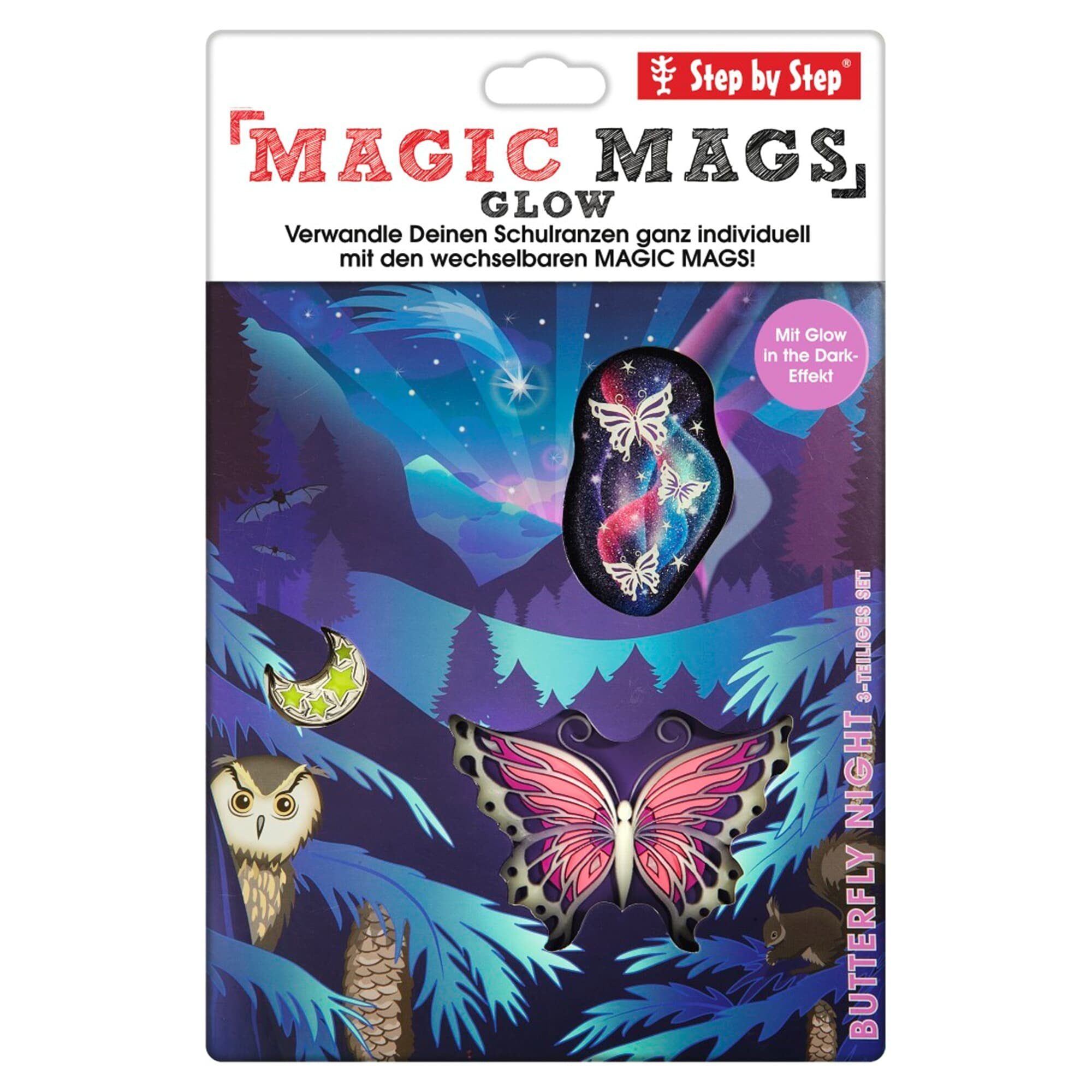 Step by Step Schulranzen MAGIC MAGS Butterfly Night Ina