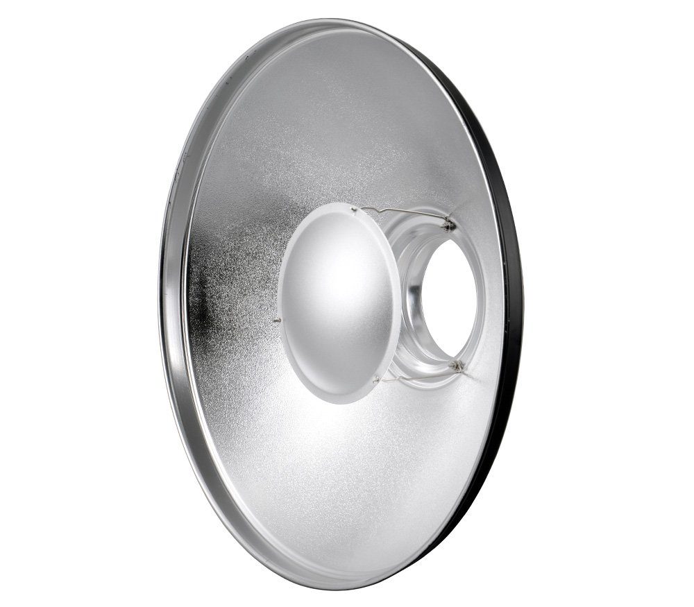 ayex Durchlichtschirm Beauty Dish Lichtformer und 42cm für Wabenvorsatz mit Bowens Diffusor