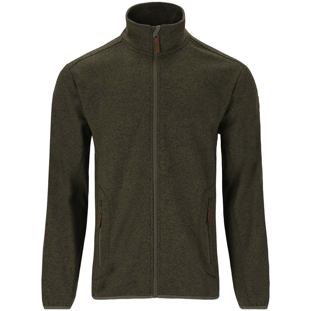 Gipfelglück Dark Herren, 2er atmungsaktiv, Heinz Grey Olive für Fleecejacke Night / im Pack