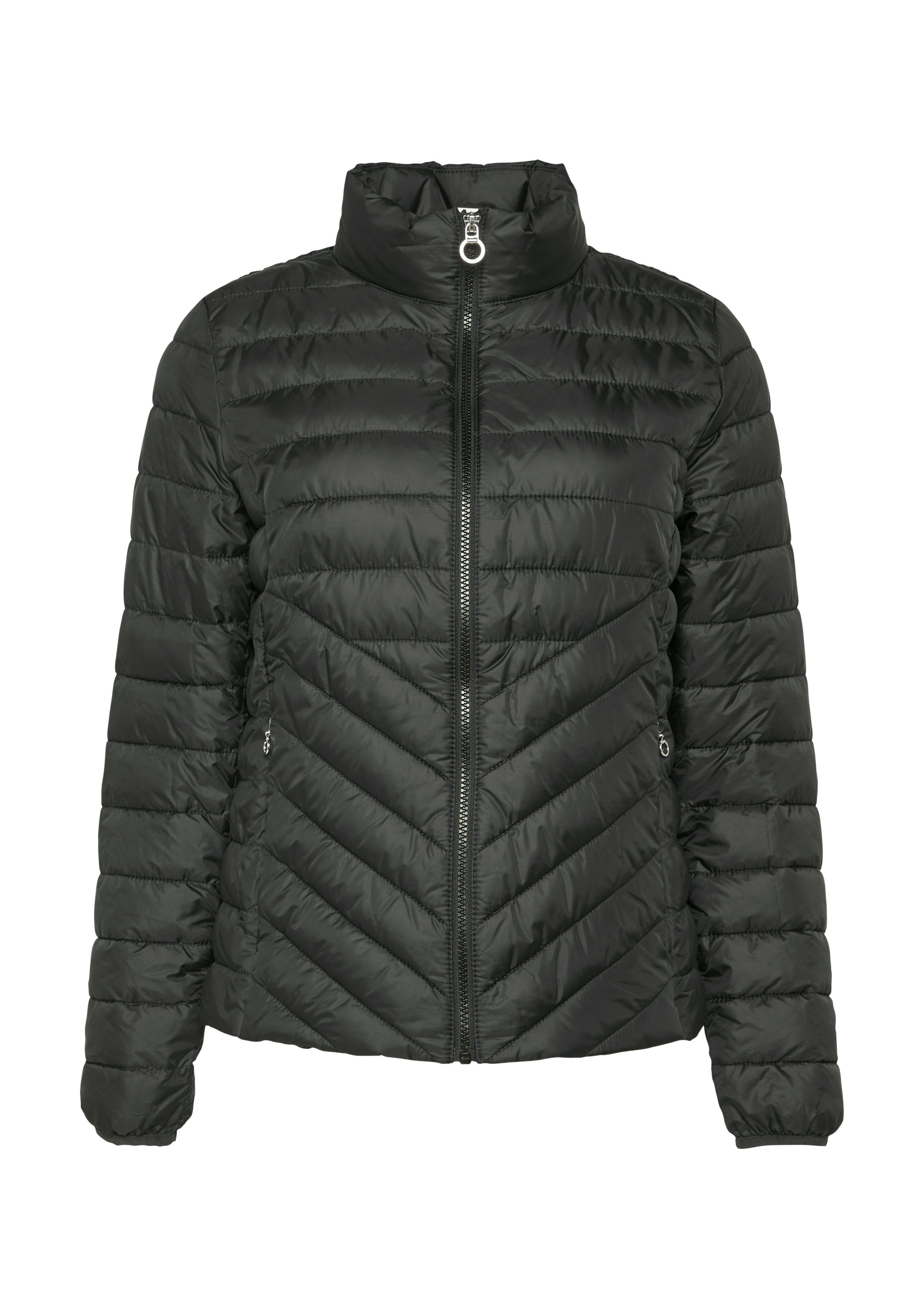 s.Oliver Steppjacke mit Reißverschluss und Stehkragen