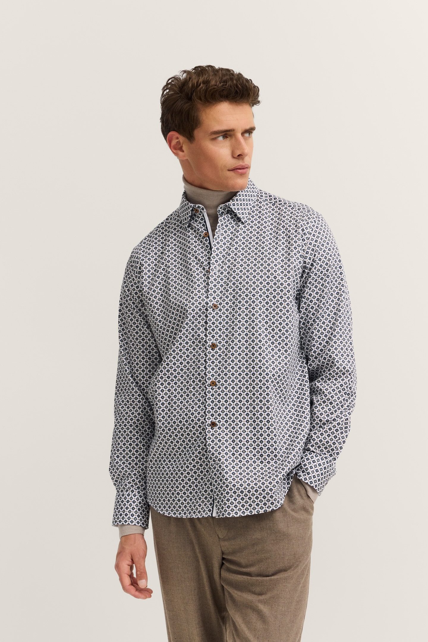 Langarmhemd Modern Fit