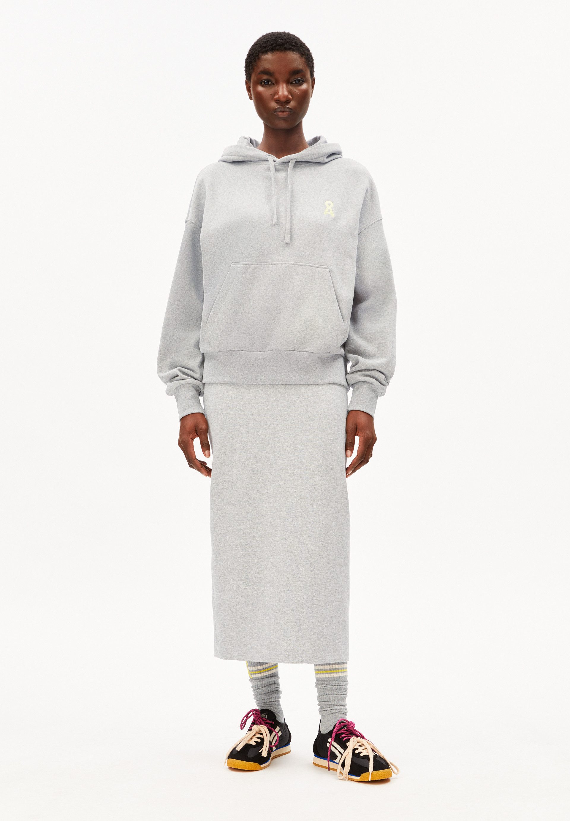 Armedangels Jerseyrock PATINAA (Slim Fit) Midi