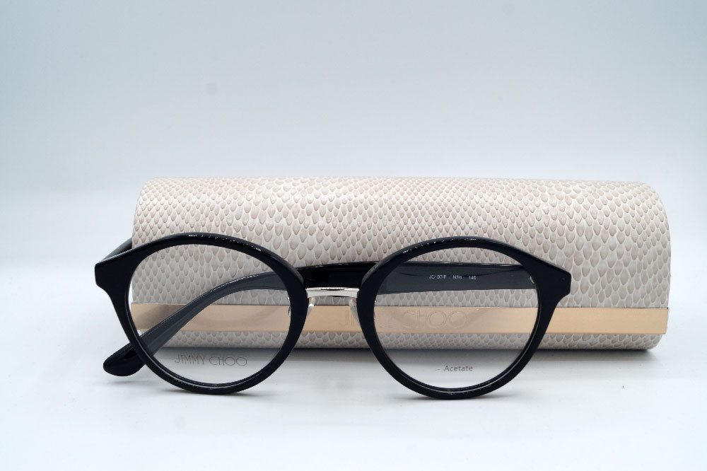 JIMMY CHOO Brillengestell JIMMY CHOO Brillenfassung Brillengestell Eyeglasses Frame JC 197 NS8