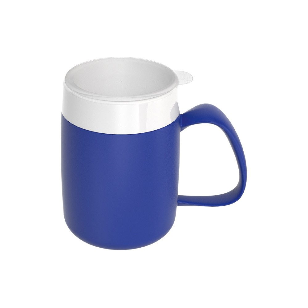 Ornamin Schnabelbecher Becher mit Doppelwand, Warmhaltebecher l Trinkhilfe l Ergonomischer Henkel l Alltagshilfe