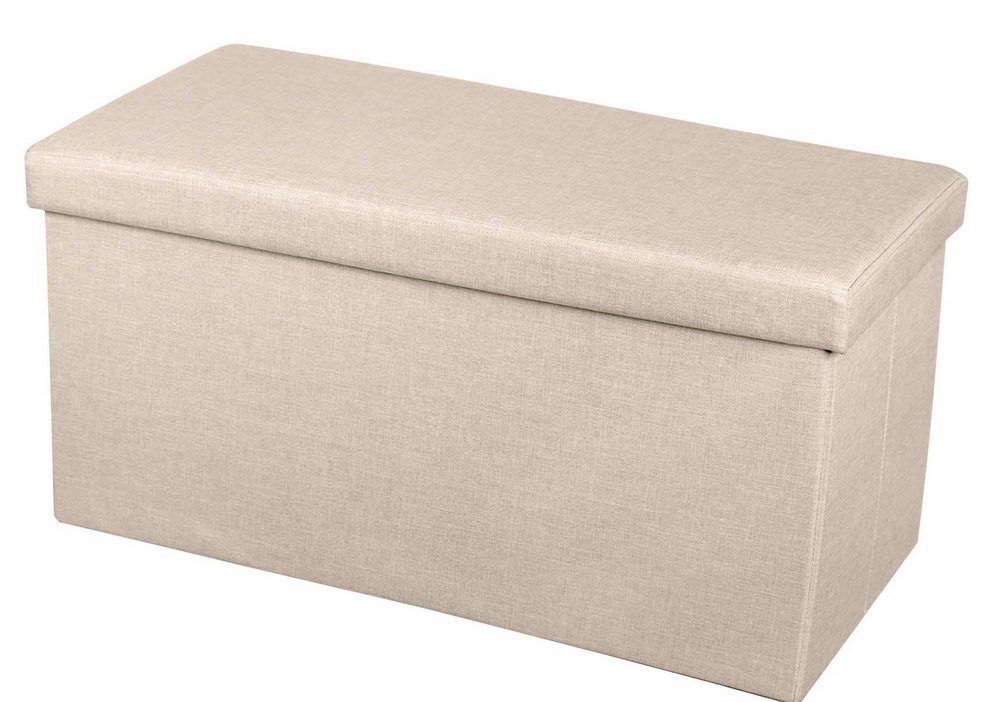 Urban Living Sitztruhe Sitzbank mit Aufbewahrungsbox TISSU Sitzhocker