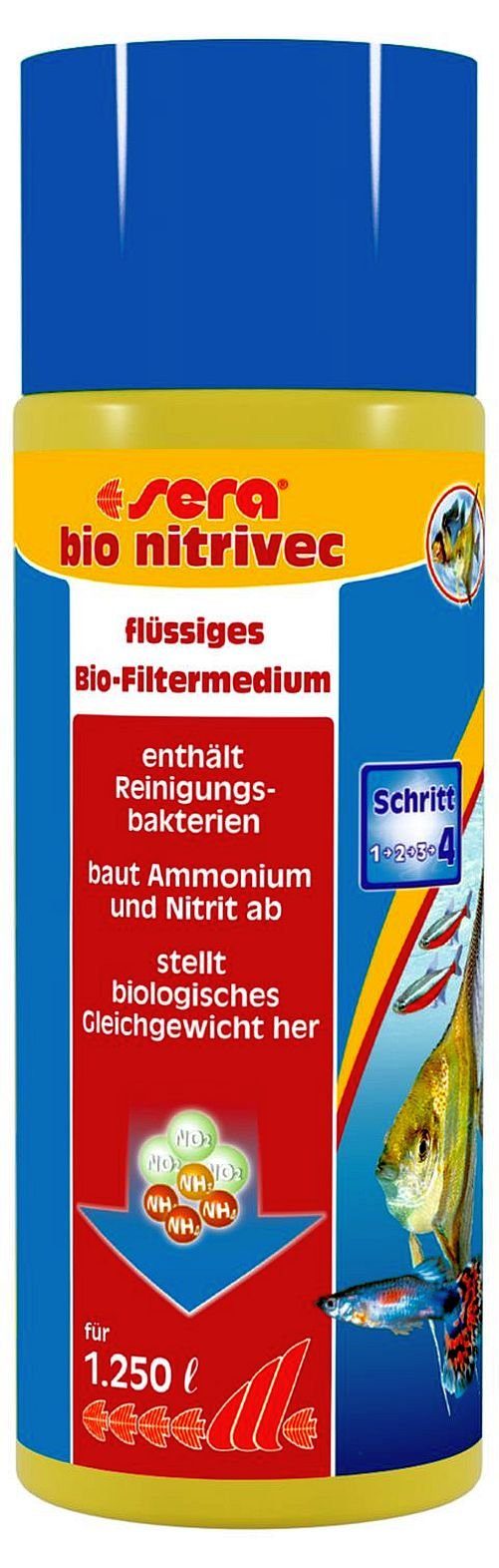 Aquariendeko sera bio nitrivec, Nitrit entfernen, 500 ml