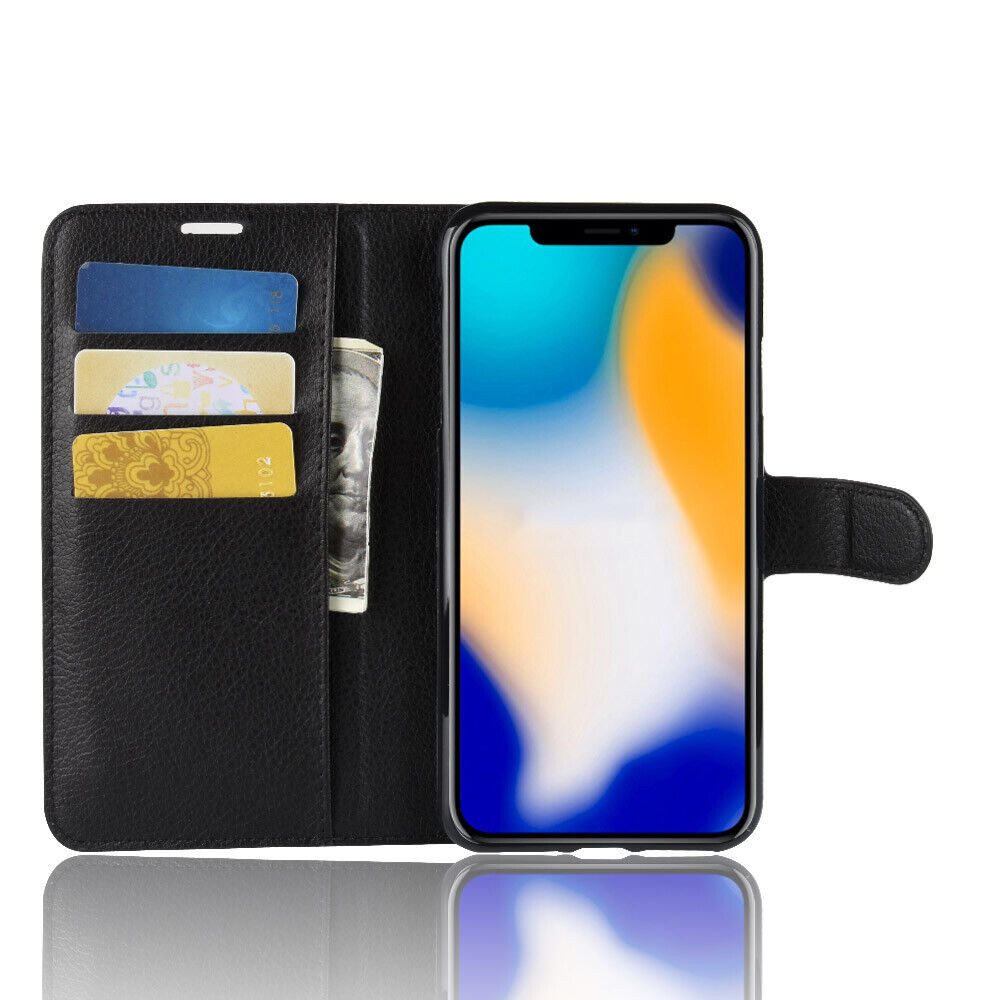 betterfon Handyhülle Leder Hülle für iPhone - Wallet Case Klapphülle, Wallet Case mit Magnetverschluss, Kartenfächern & Innenhülle – Bild 5 von 5