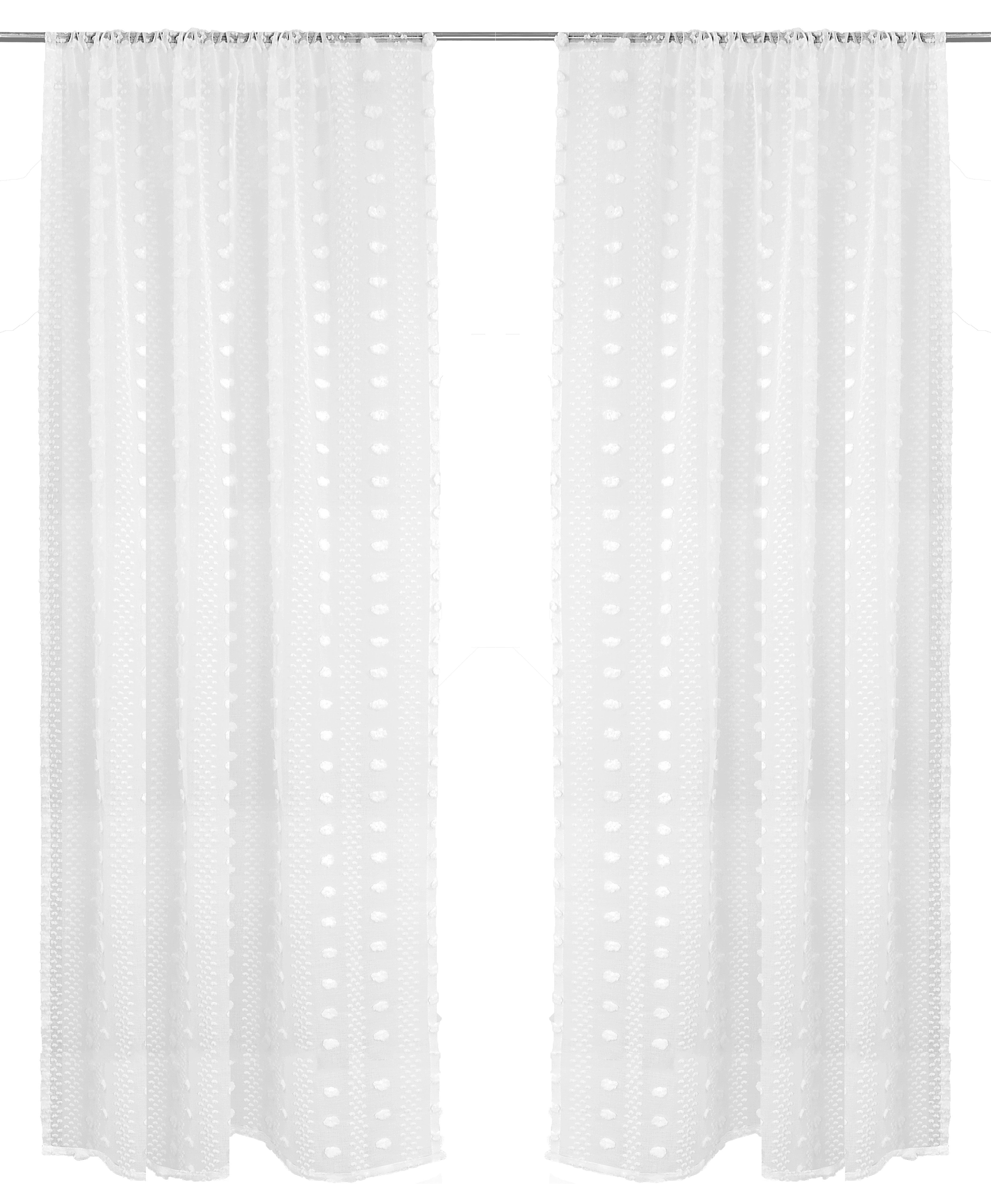 Lüttenhütt Gardine Imke (1 St), Stangendurchzug, transparent günstig online kaufen