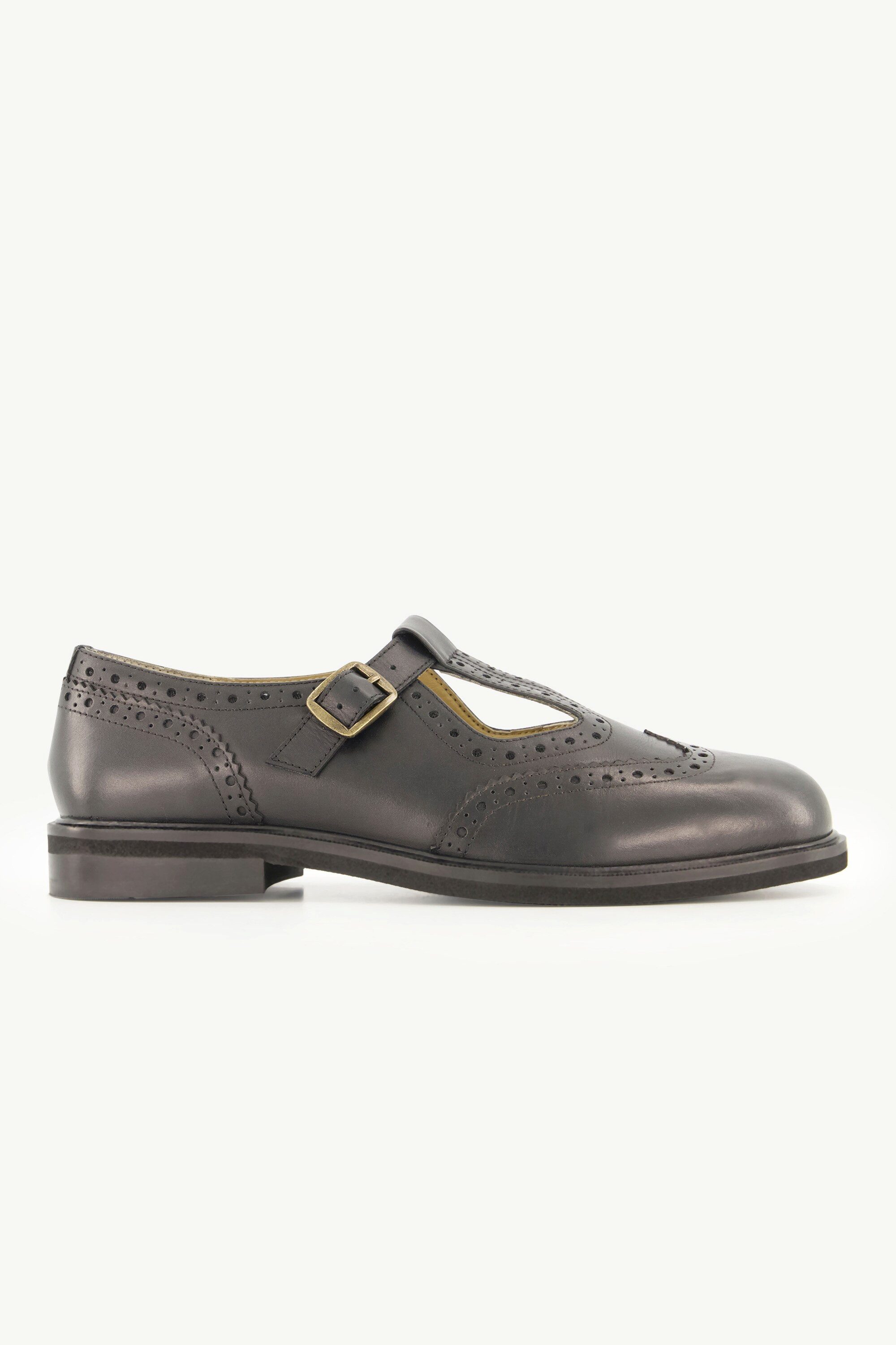 Ulla Popken Leder-Slipper Cut-Outs Lederfutter Weite günstig online kaufen