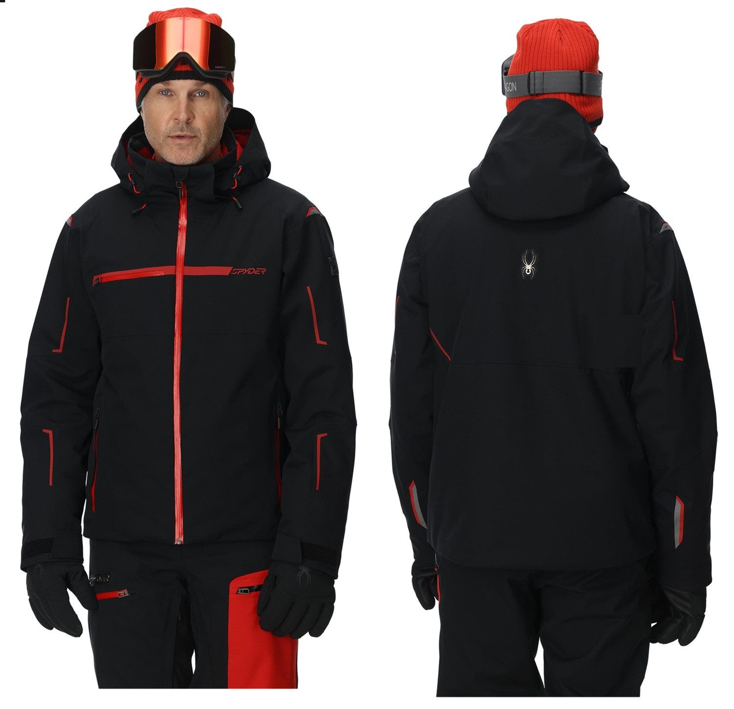 Spyder Skijacke Spyder Titan Jacket Herren Skijacke Winterjacke 38SA075404 BLK5