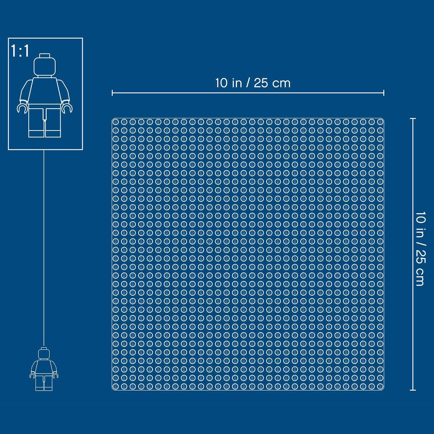 LEGO® LEGO® Classic Blaue Bauplatte Konstruktions-Spielset – Bild 5 von 5