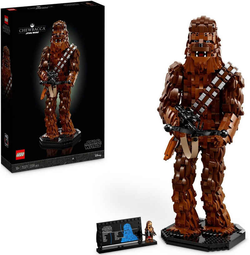 LEGO® Konstruktionsspielsteine Chewbacca (75371), LEGO® Star Wars™, (2319 St), Made in Europe
