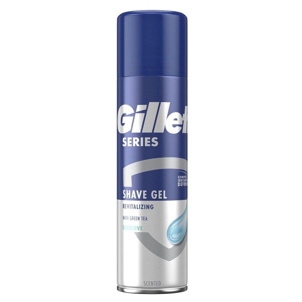 Gillette Rasiergel Revita licking shave gel with green tea