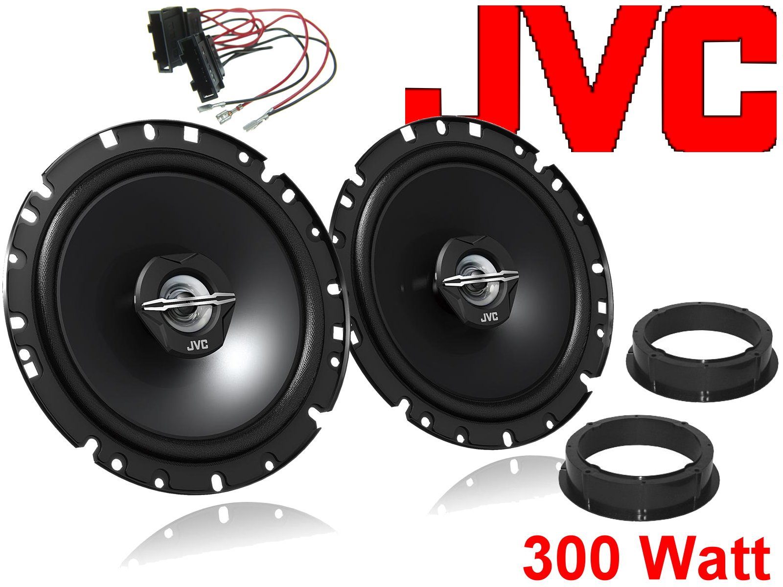 DSX JVC Lautsprecher Set passend für Seat Arosa Bj 9 Auto-Lautsprecher (30 W)