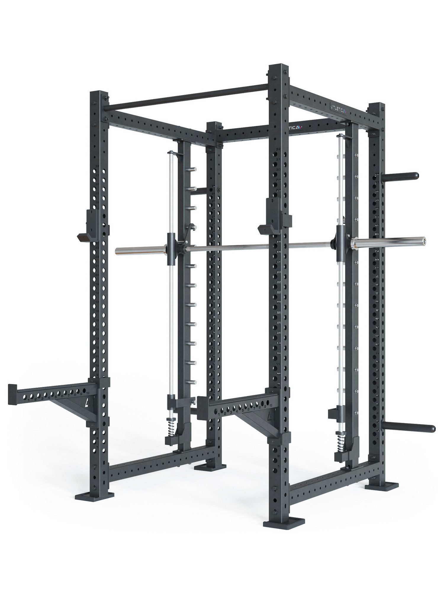 ATLETICA Power Rack R8 Spectre Long, Smith Machine inklusive