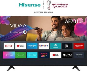 Hisense 58AE7010F LED-Fernseher (146 cm/58 Zoll, 4K Ultra HD, Smart-TV)