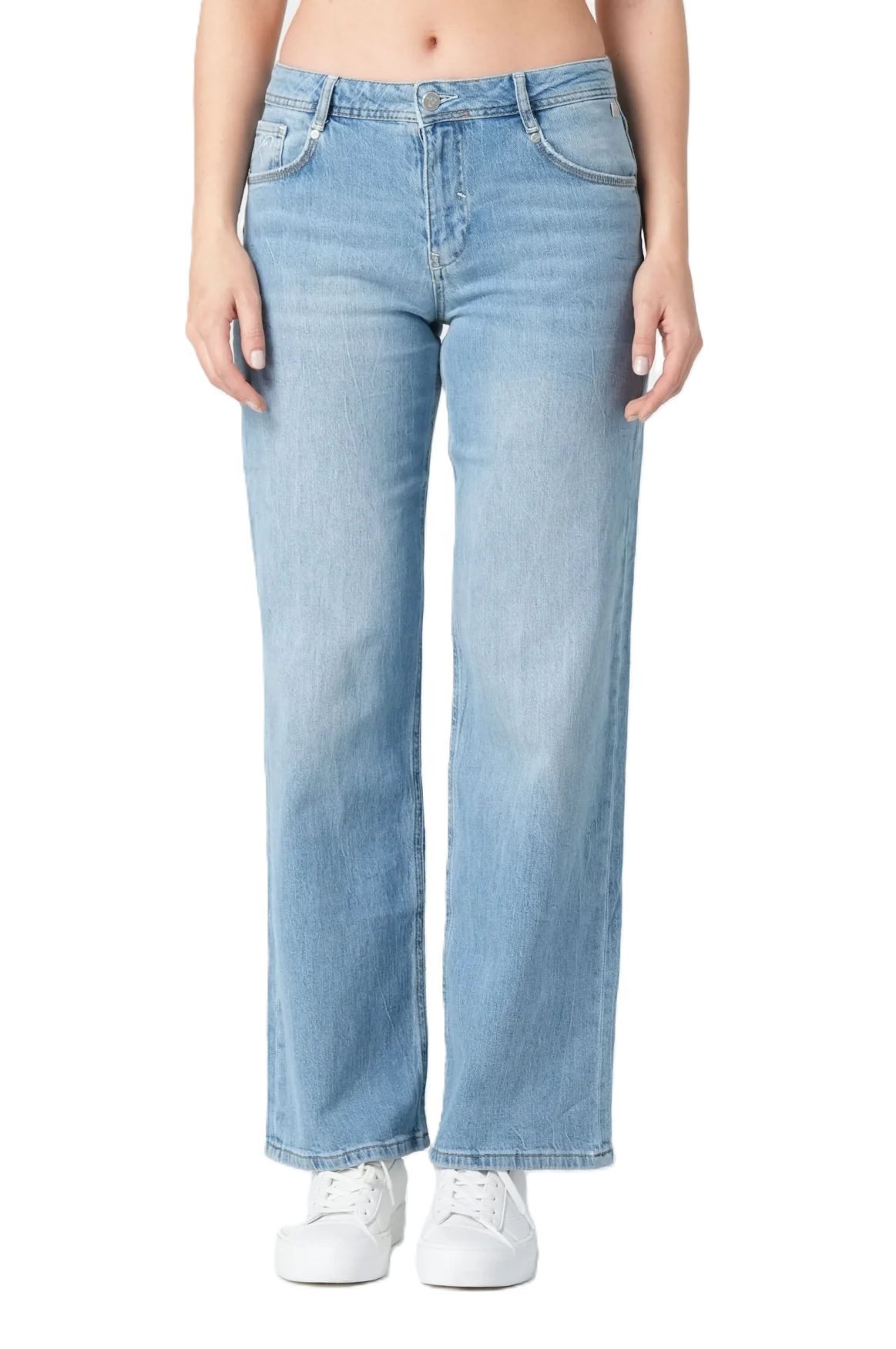 Miracle of Denim Gerade Jeans – Deliciouse Blue für frische Sommer-Outfits