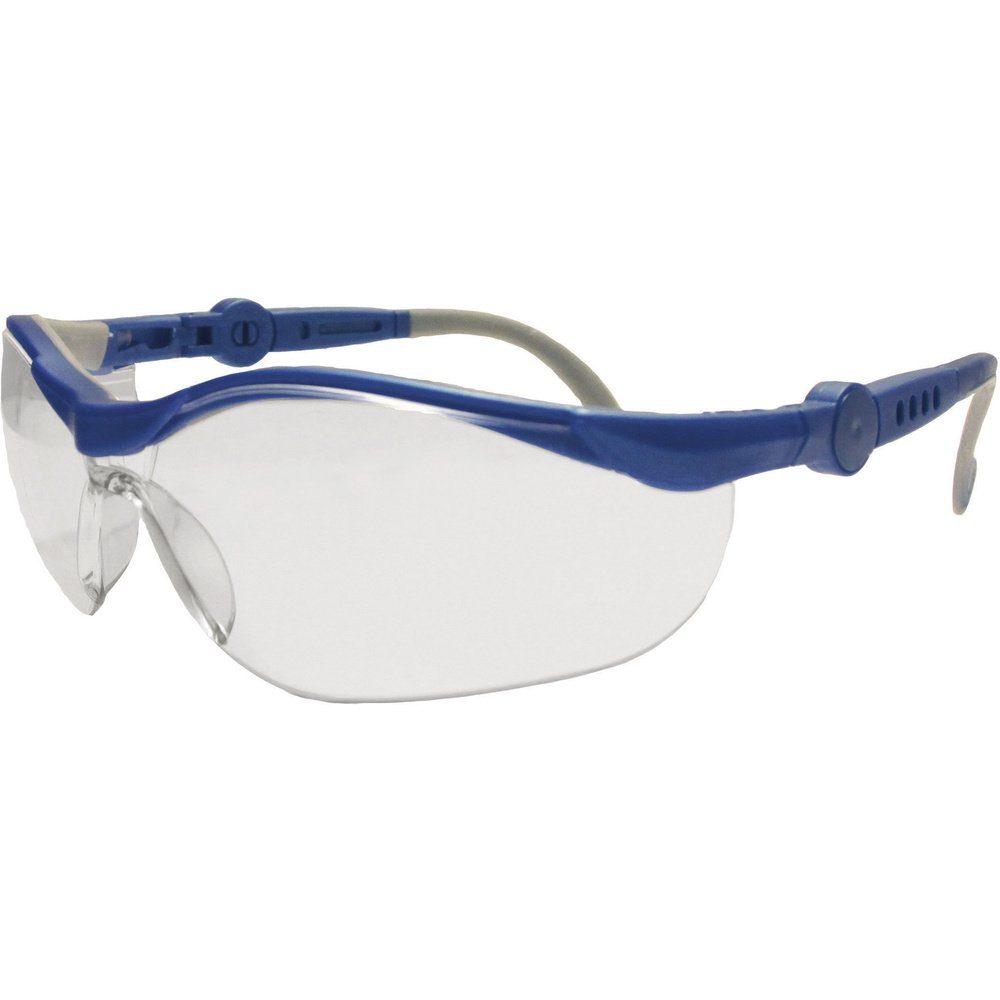 Leipold + Döhle Arbeitsschutzbrille Leipold Doehle 2675 Schutzbrille Blau, Grau EN 166-1 DIN 166-1