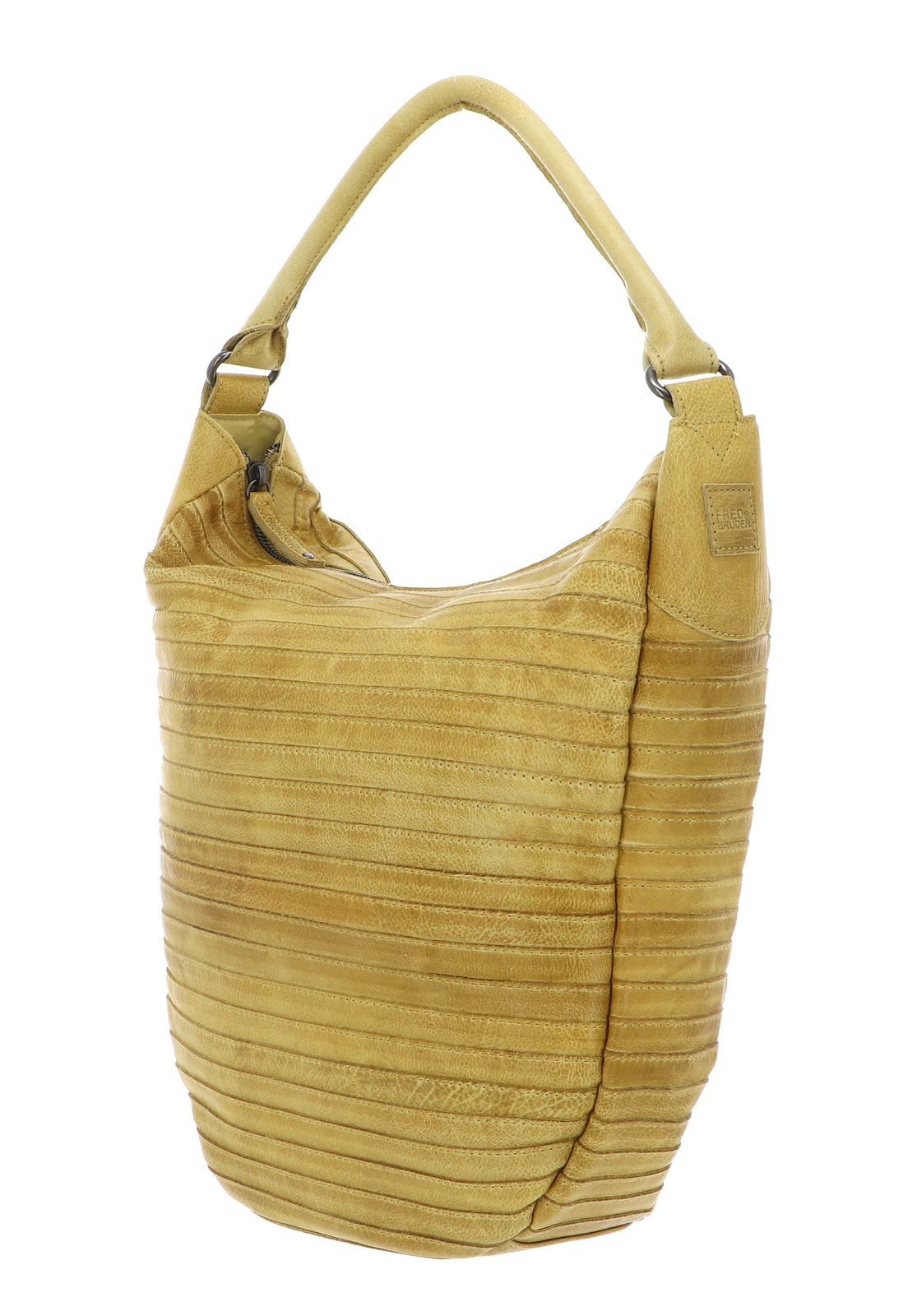 FREDsBRUDER Schultertasche Bestseller, aus echtem Rindsleder