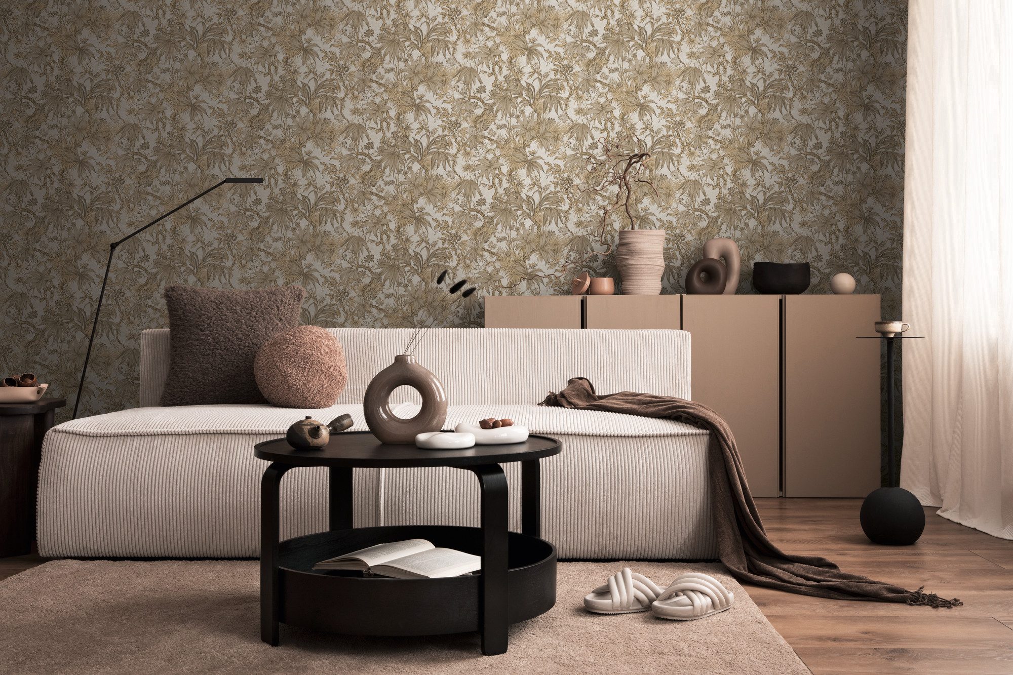 A.S. Création Vliestapete Dschungel-Tapete in verschiedenen Farben botanisch, strukturiert, botanisch, (1 St)