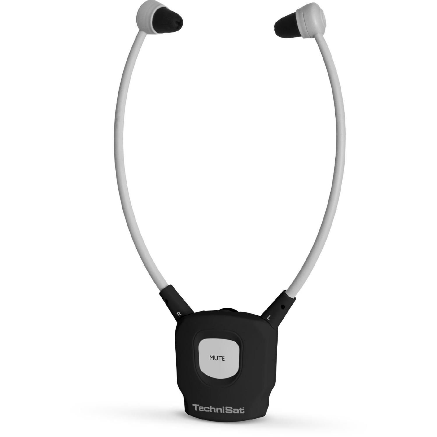 ISI STEREOMAN schwarz Kopfhörer 2 Kopfhörer Lautstärke) V2 TechniSat (Tastenbedienung: