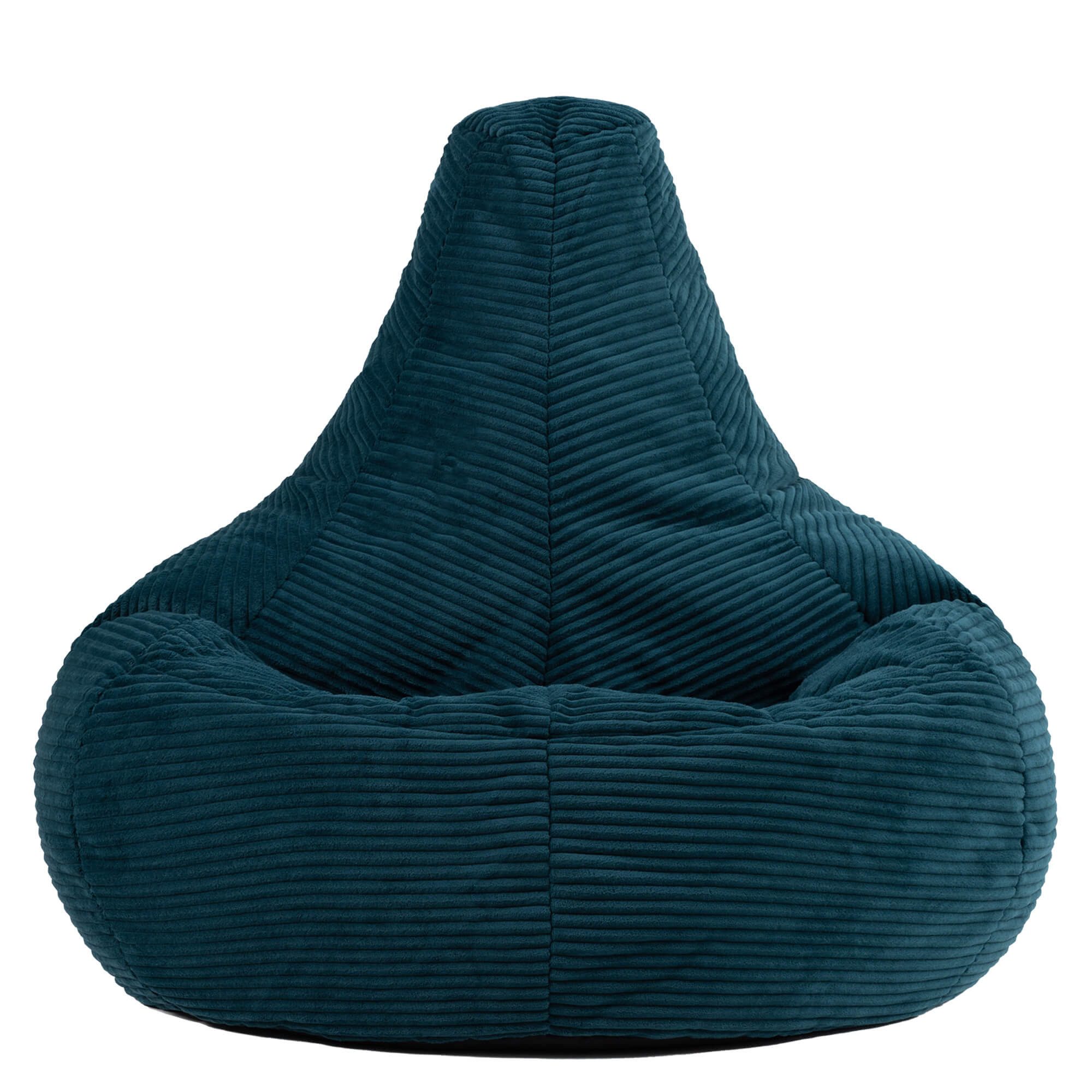 icon Sitzsack Sessel mit Rückenlehne aus Cord „Dalton“, Sitzsack XXL, Gaming Sitzsack, Made in Germany, Erwachsene & Kinder – Bild 4 von 5