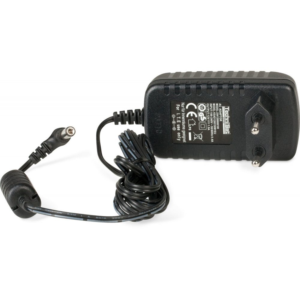 TechniSat 0001-3289 Netzteil für TechniRouter - Netzteil - schwarz Steckernetzteil