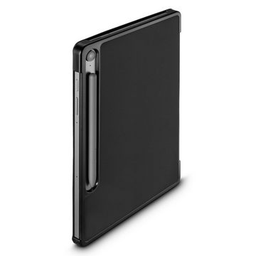 Hama Tablet-Hülle Tablet Case für Samsung Galaxy Tab S9 FE 10,9 Zoll, Schwarz 27,7 cm (10,9 Zoll), robustes Material, Standfunktion, Magnetverschluss